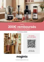 Pulsat Jusqu'&agrave; 200&euro; rembours&eacute;s sur une s&eacute;lection de robots Magimix - au 31.05.2026