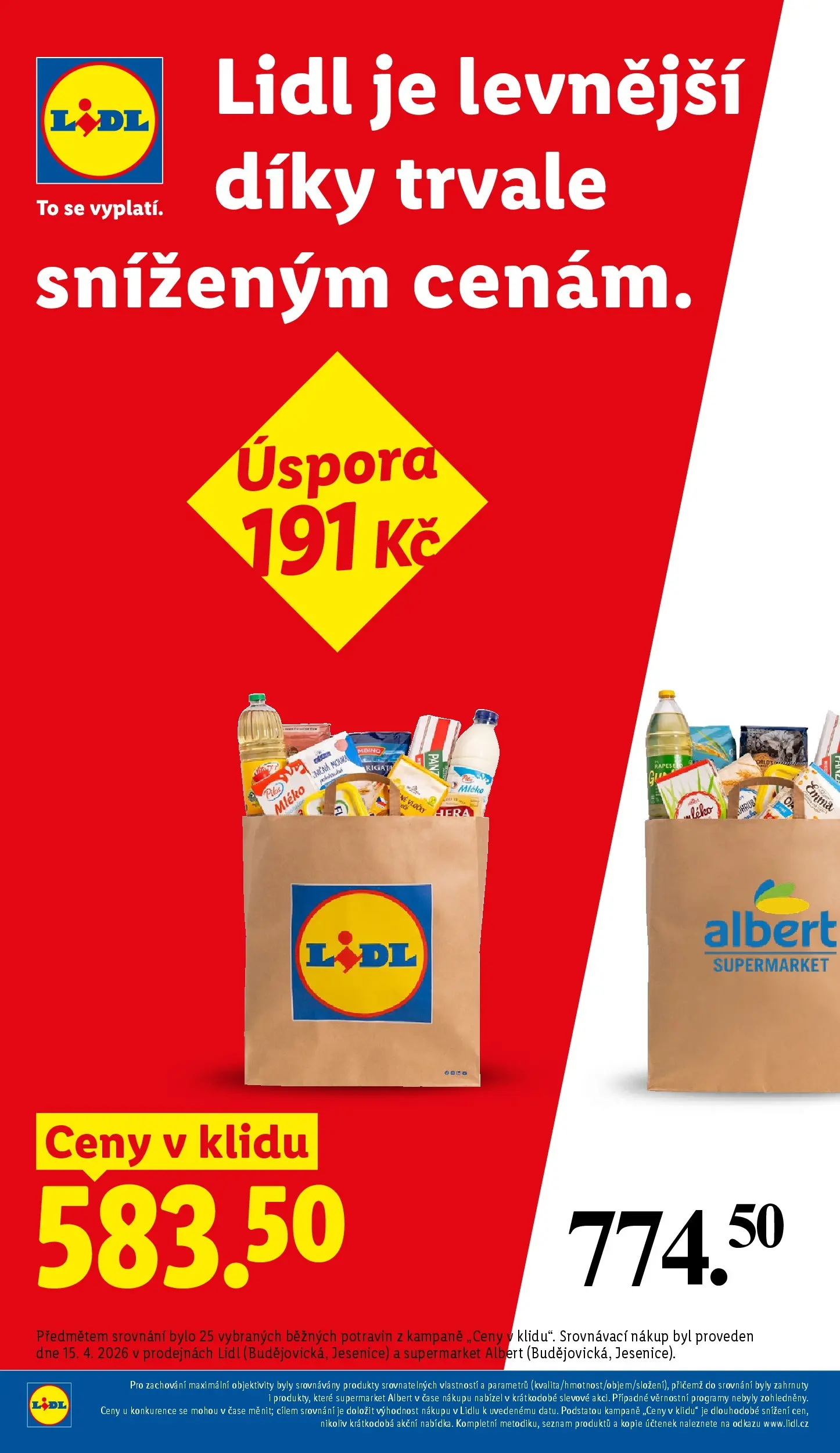 Lidl leták od 19.04.2026 - Nový akční leták | Strana: 4 | Produkty: Mléko, Hera