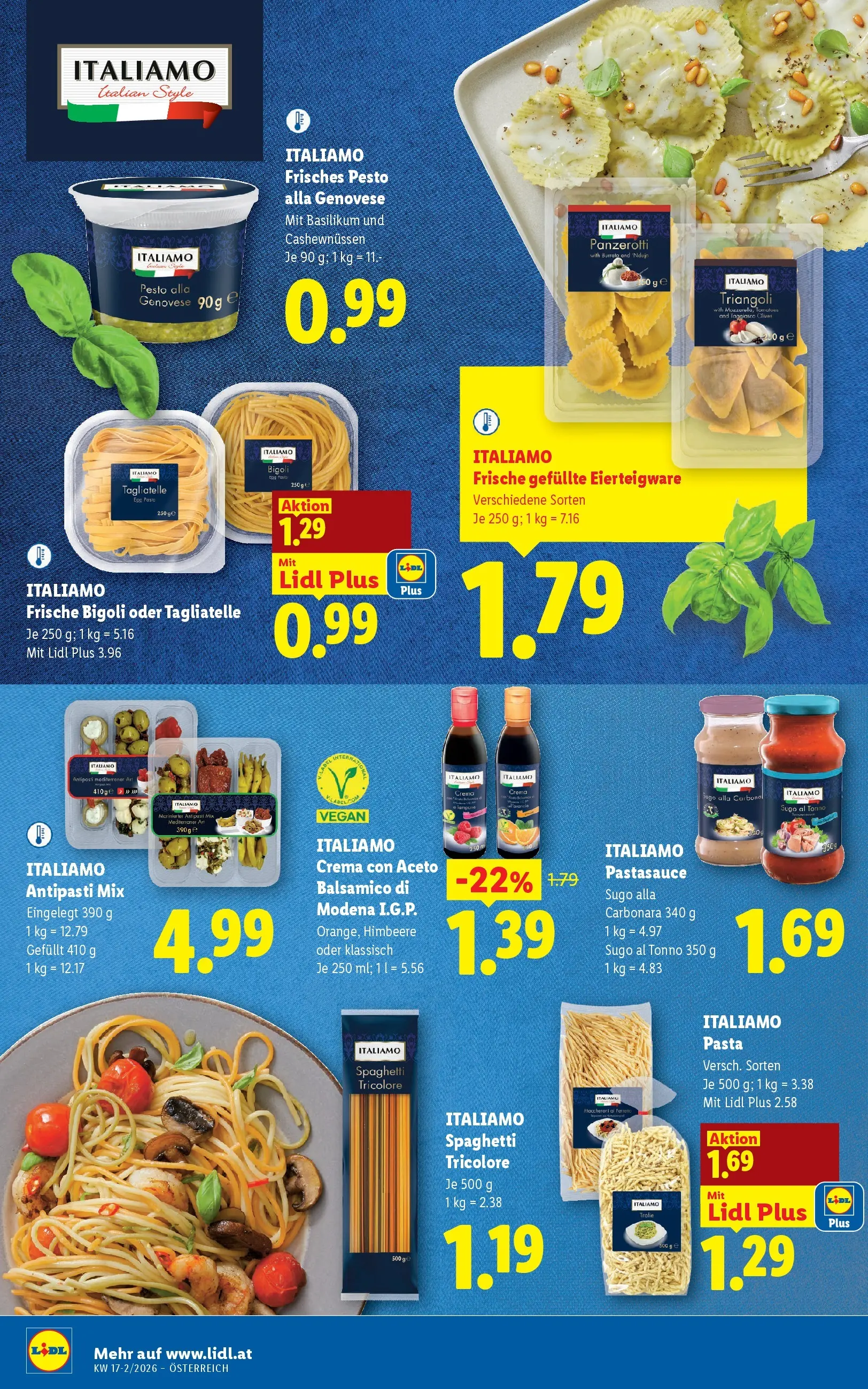 Lidl - Lidl ab 22.04.2026 - Angebote ab donnerstag | Seite: 16 | Produkte: Pasta, Himbeere, Hajdina liszt