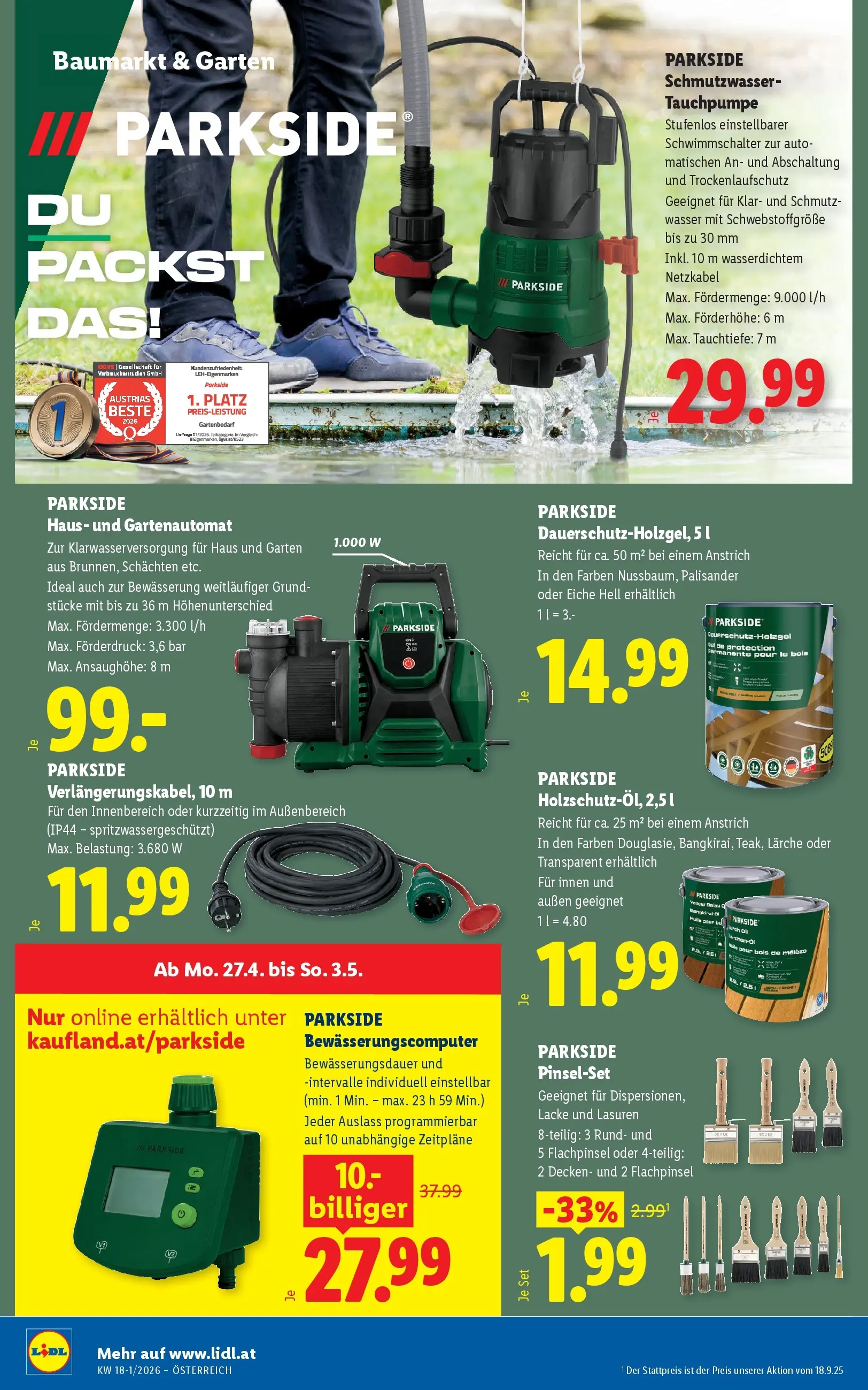 Lidl - Lidl ab 22.04.2026 - Angebote ab donnerstag | Seite: 37 | Produkte: Wasser