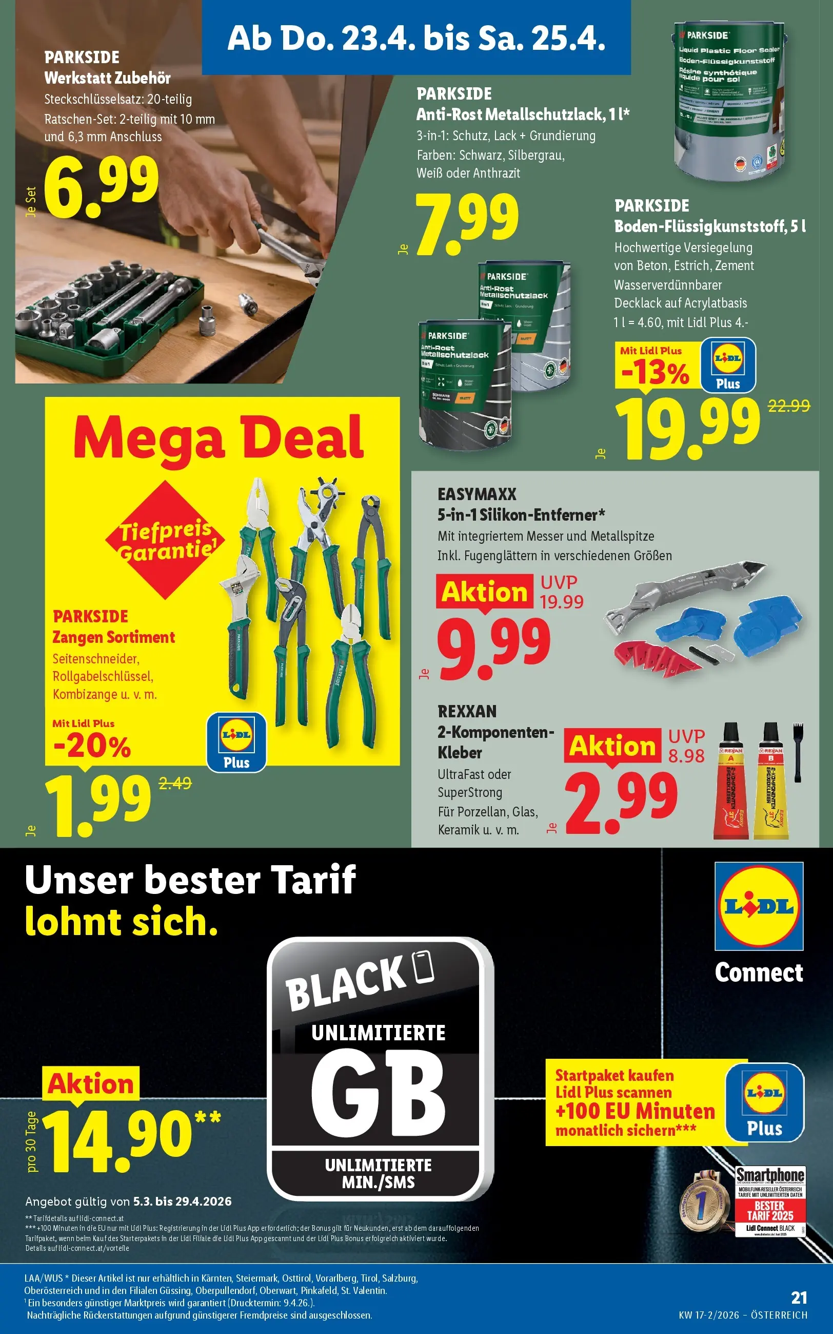 Lidl - Lidl ab 22.04.2026 - Angebote ab donnerstag | Seite: 23 | Produkte: Smartphone