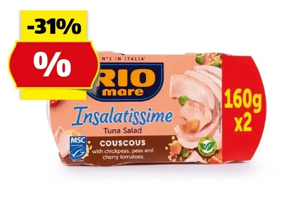 RIO MARE Insalatissme, 2 x 160 g