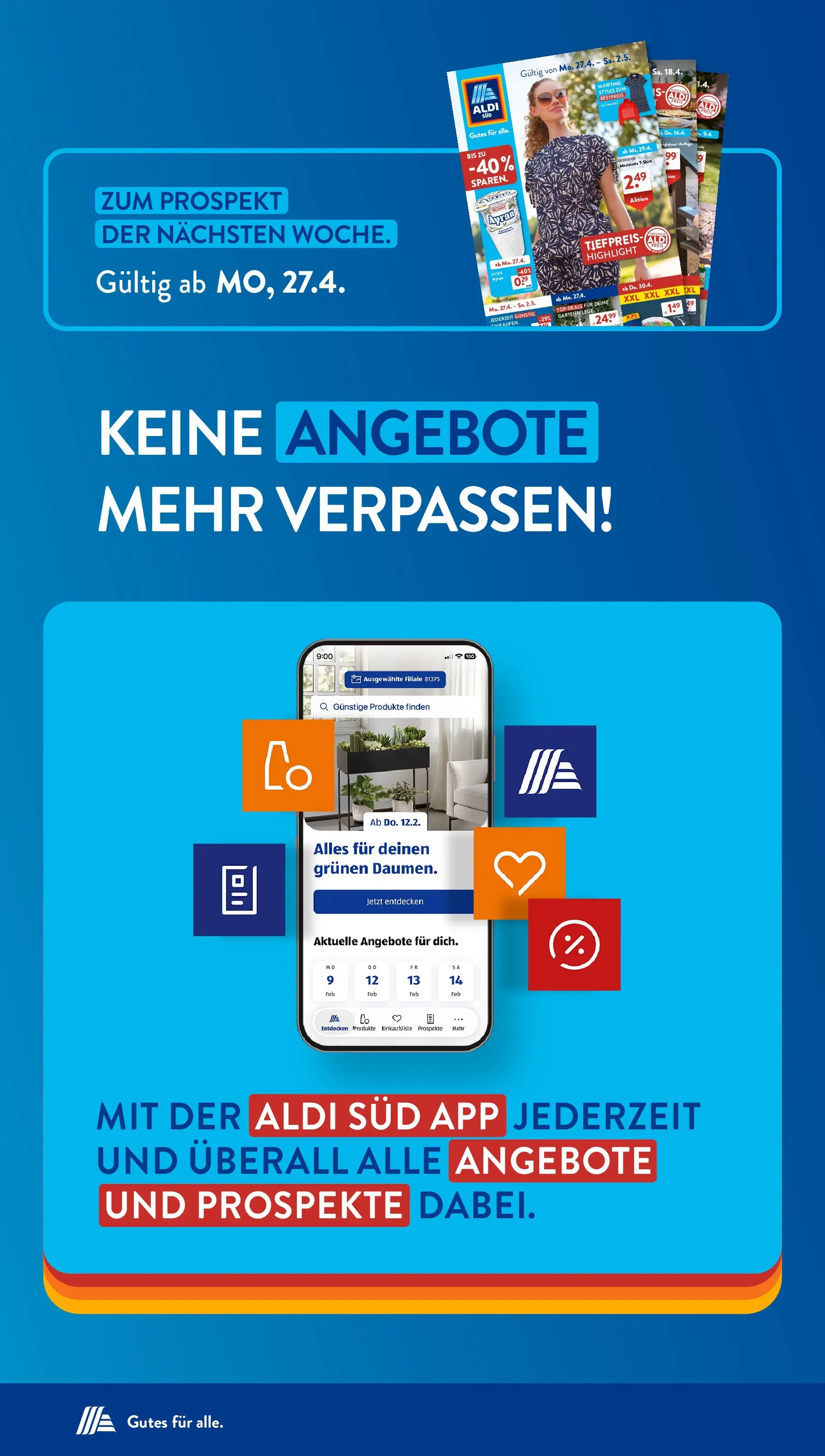 Aldi Süd Aktuelle Wochenangebote (ab 20.04.2026) zum Blättern | Seite: 36 | Produkte: Milch, Flocken