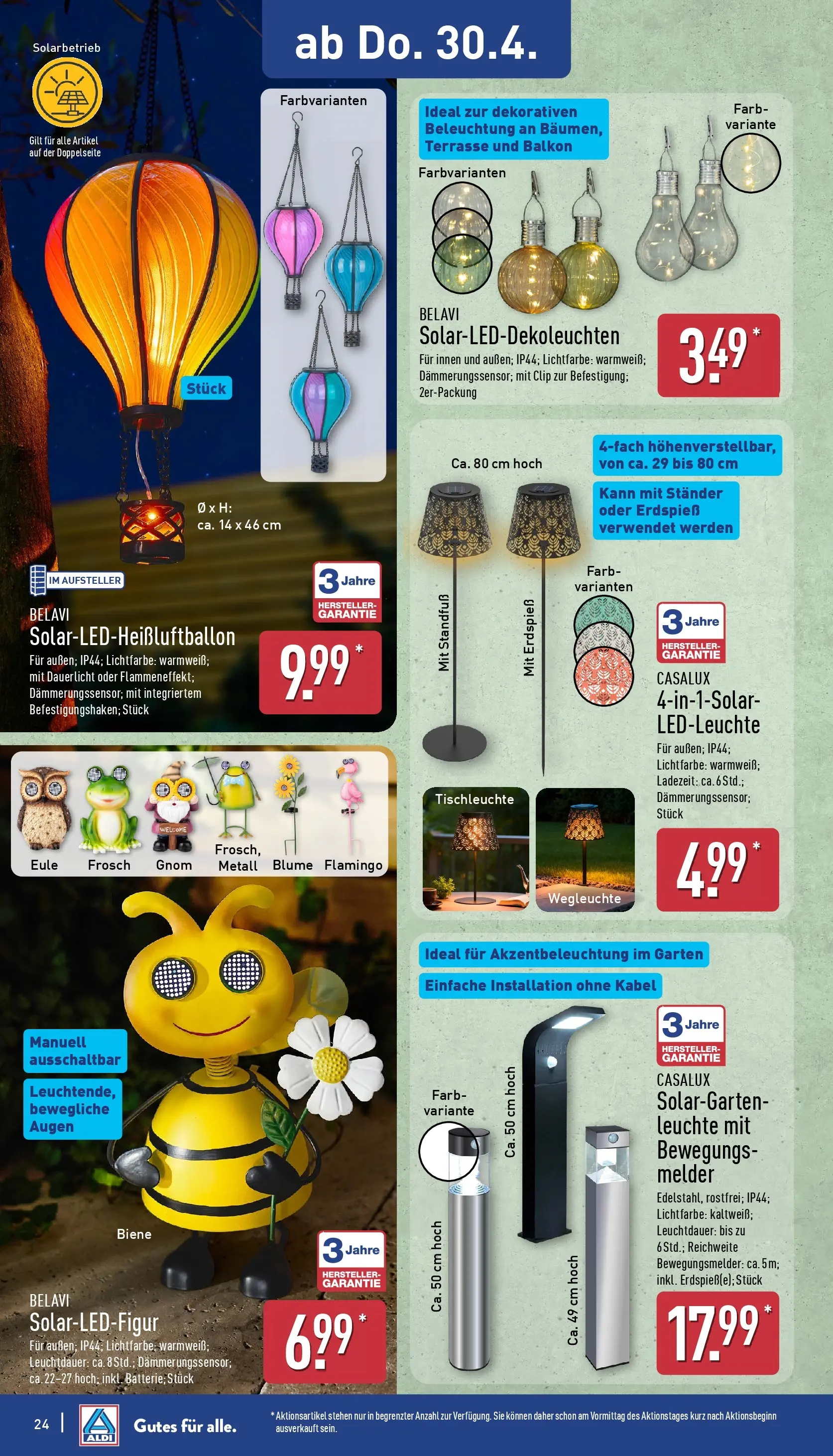 Aldi Wochenangebote (ab 27.04.2026) » Angebote Online | Seite: 24 | Produkte: Kabel, Belavi