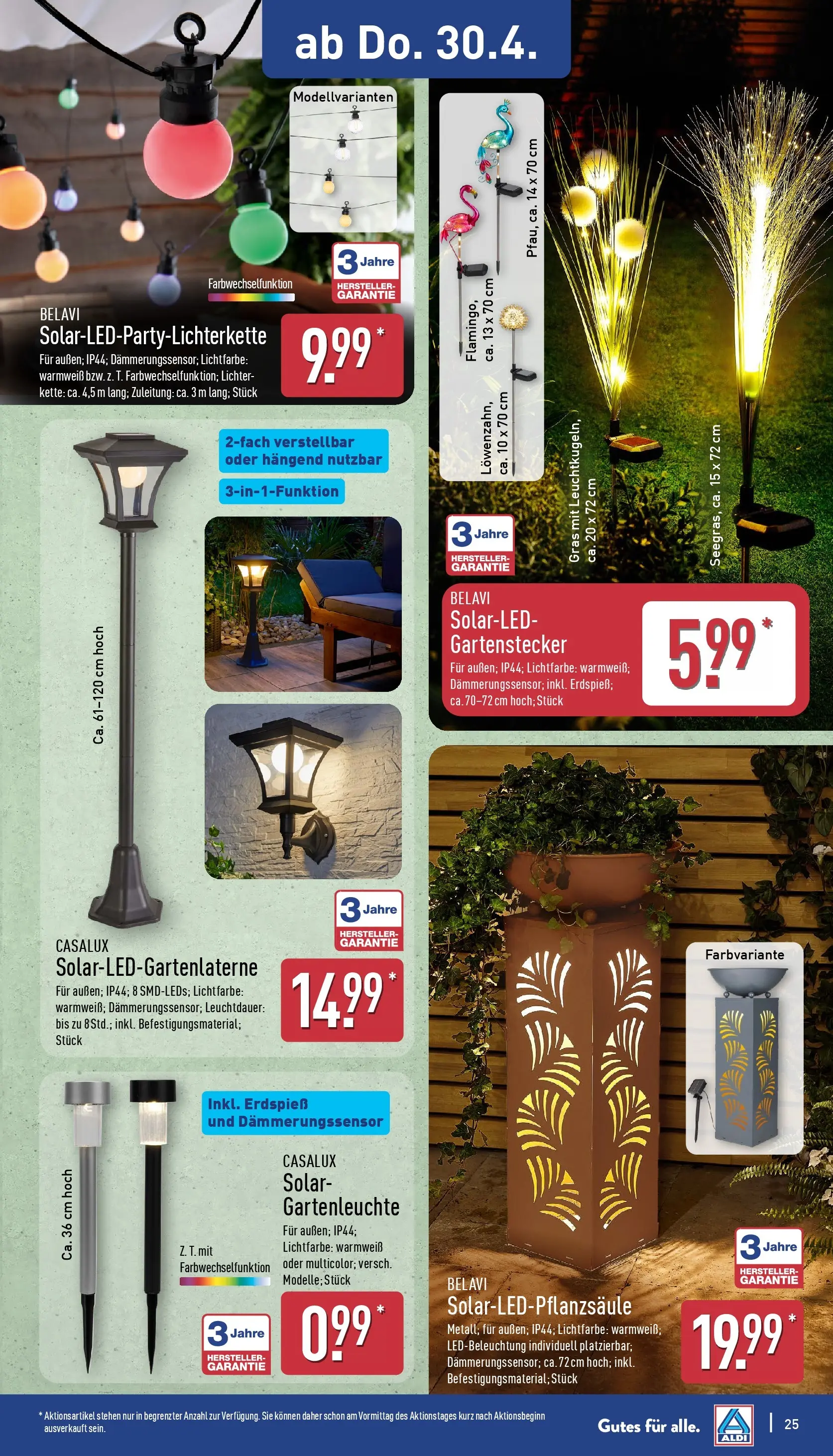 Aldi Wochenangebote (ab 27.04.2026) » Angebote Online | Seite: 25 | Produkte: Belavi