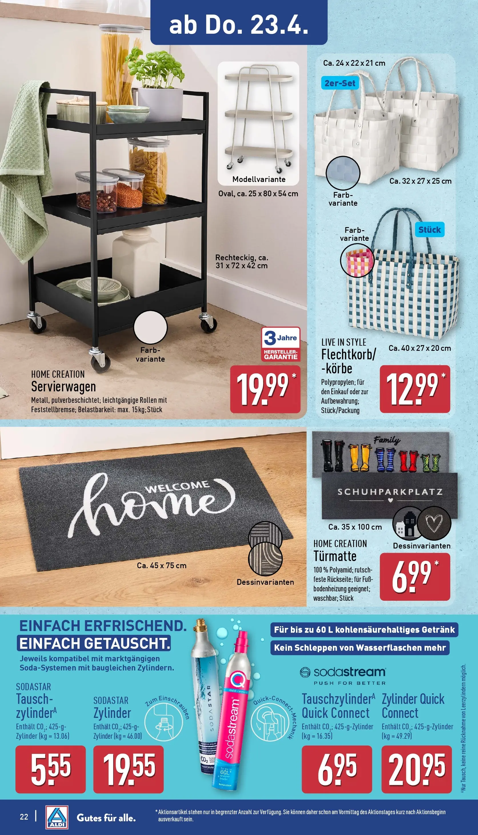 Aldi Wochenangebote (ab 20.04.2026) » Angebote Online | Seite: 25 | Produkte: Jacke