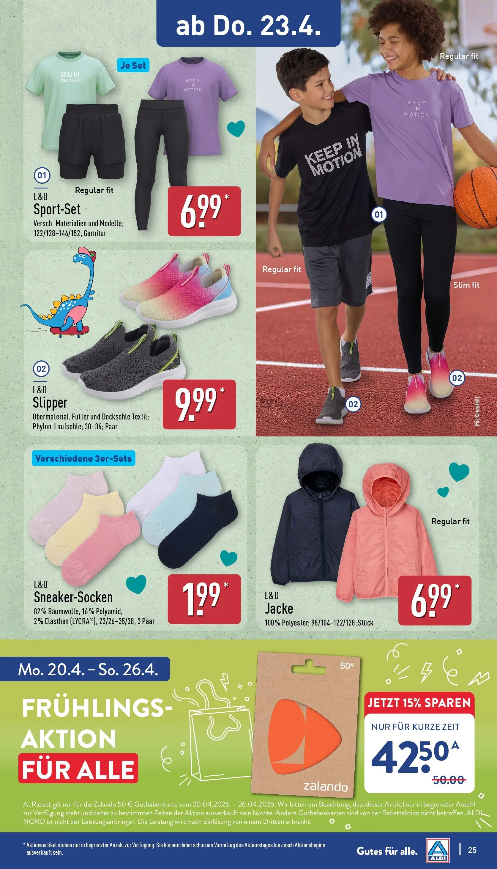 Aldi Wochenangebote (ab 20.04.2026) » Angebote Online | Seite: 28 | Produkte: Milch, Butter, Brot, Reis