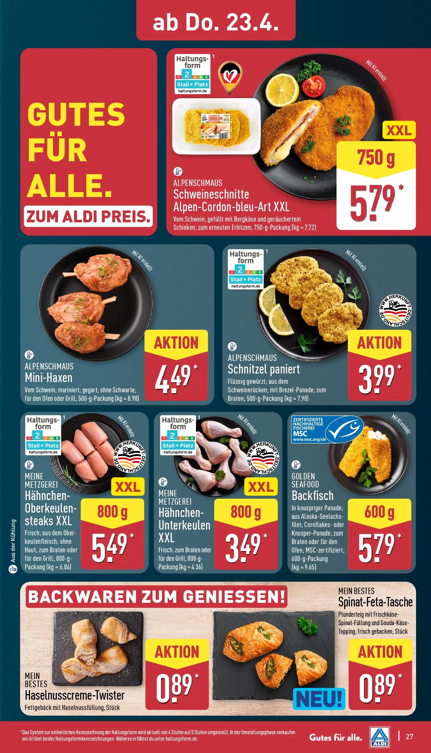 Aldi Wochenangebote (ab 20.04.2026) » Angebote Online | Seite: 30 | Produkte: Merci, Milch, Schokolade, Creme
