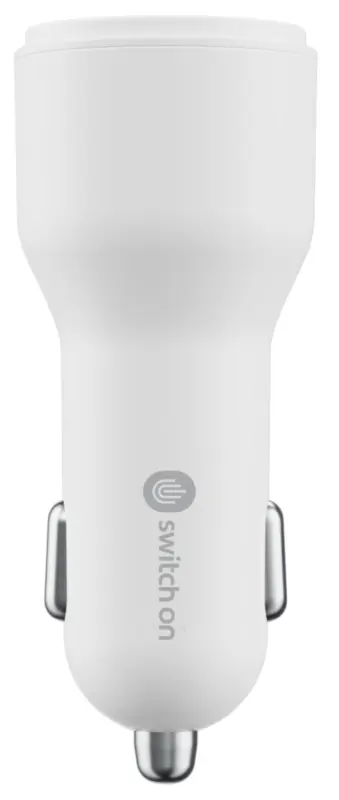 SWITCH ON Зарядно за автомобил с 2 адаптера