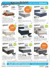 Gutscheinblatt Boxspring