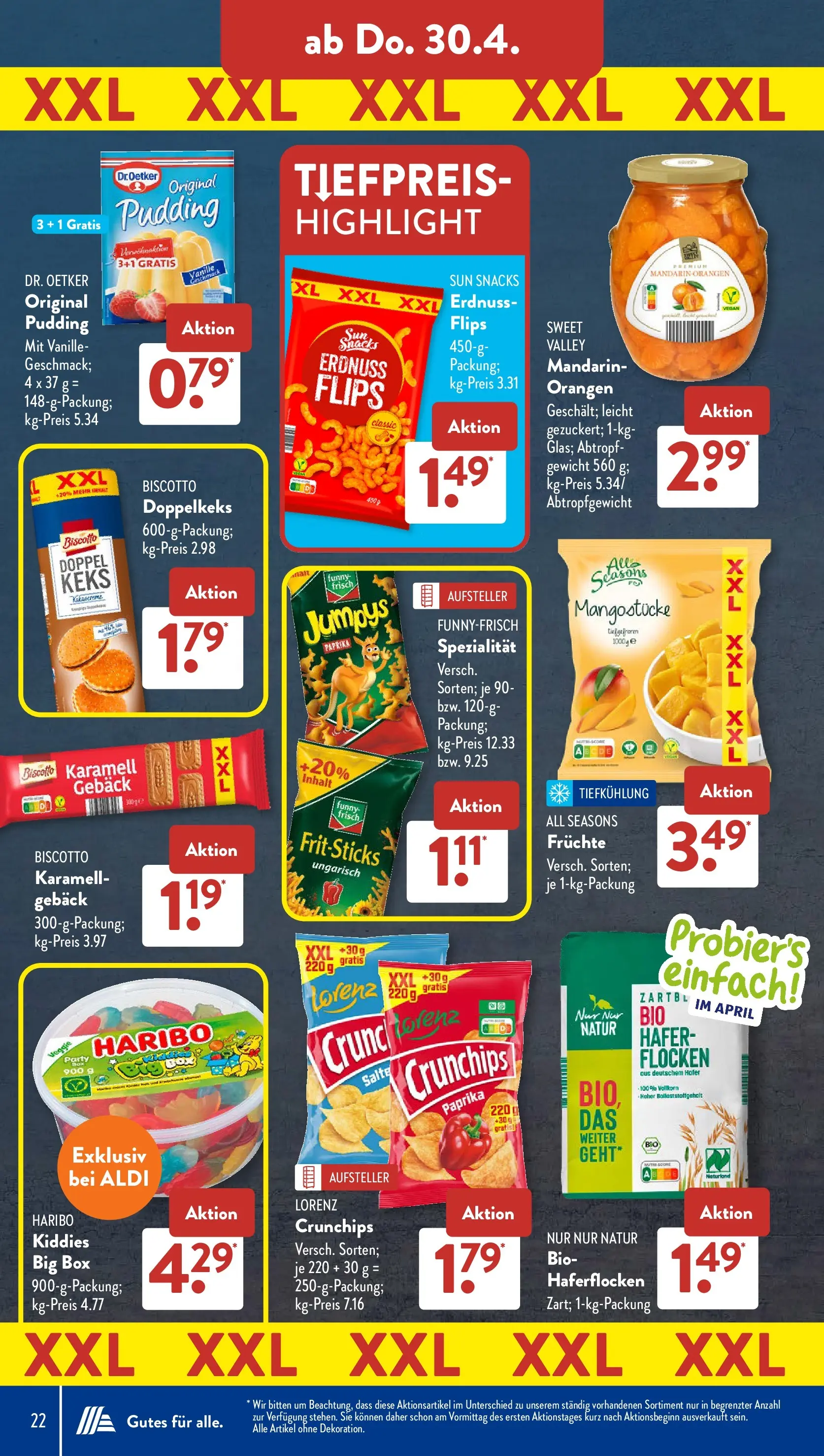 Aldi Süd - Aldi Süd: Wochenangebote (ab 26.04.2026) zum Blättern | Seite: 24 | Produkte: Haribo, Box, Orangen, Paprika