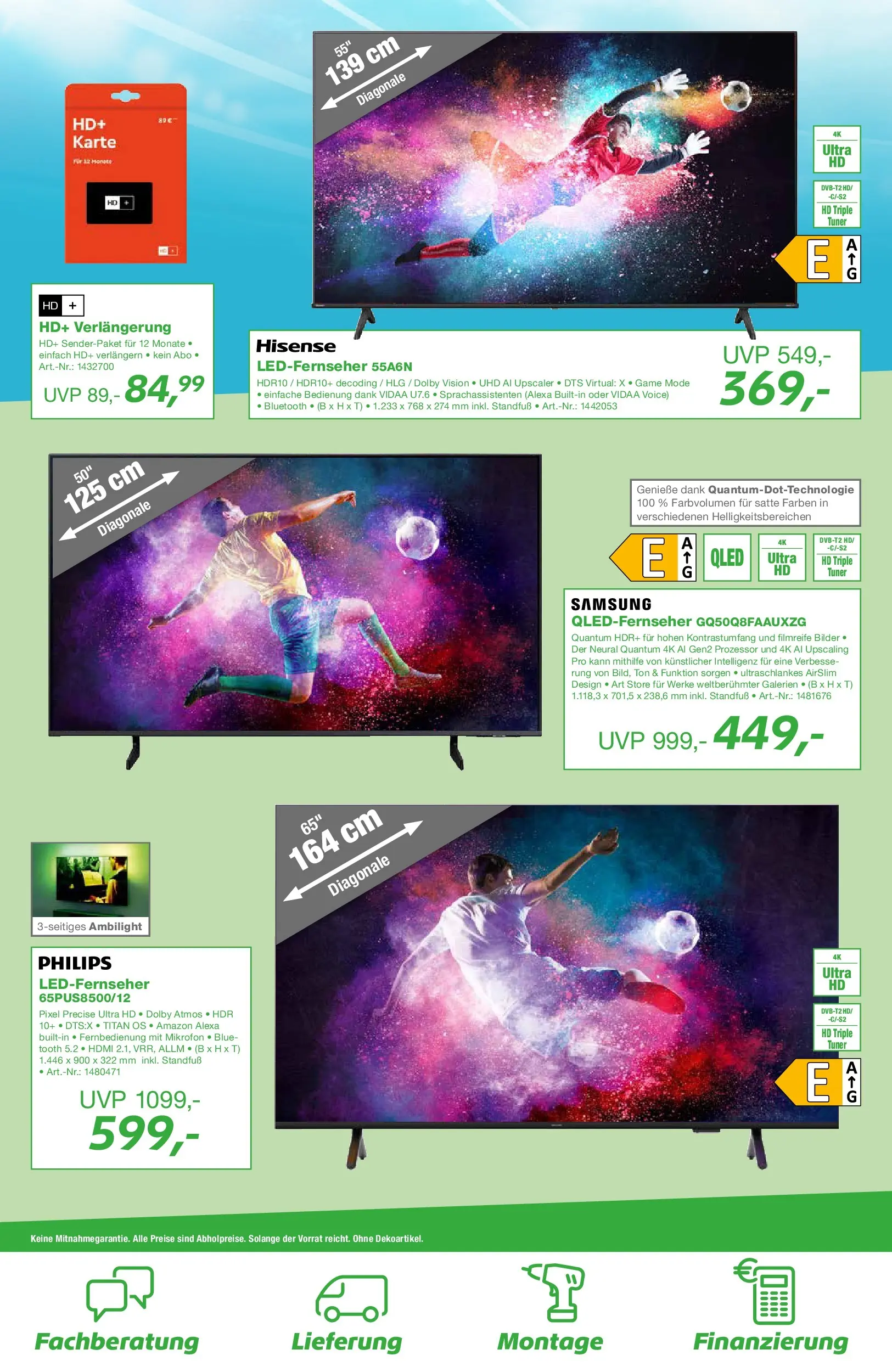 Angebote - EP:ElectronicPartner: Entdecke aktuelle Angebote (ab 23.04.2026) zum Blättern | Seite: 8 | Produkte: Philips, Hisense, Samsung, Bilder