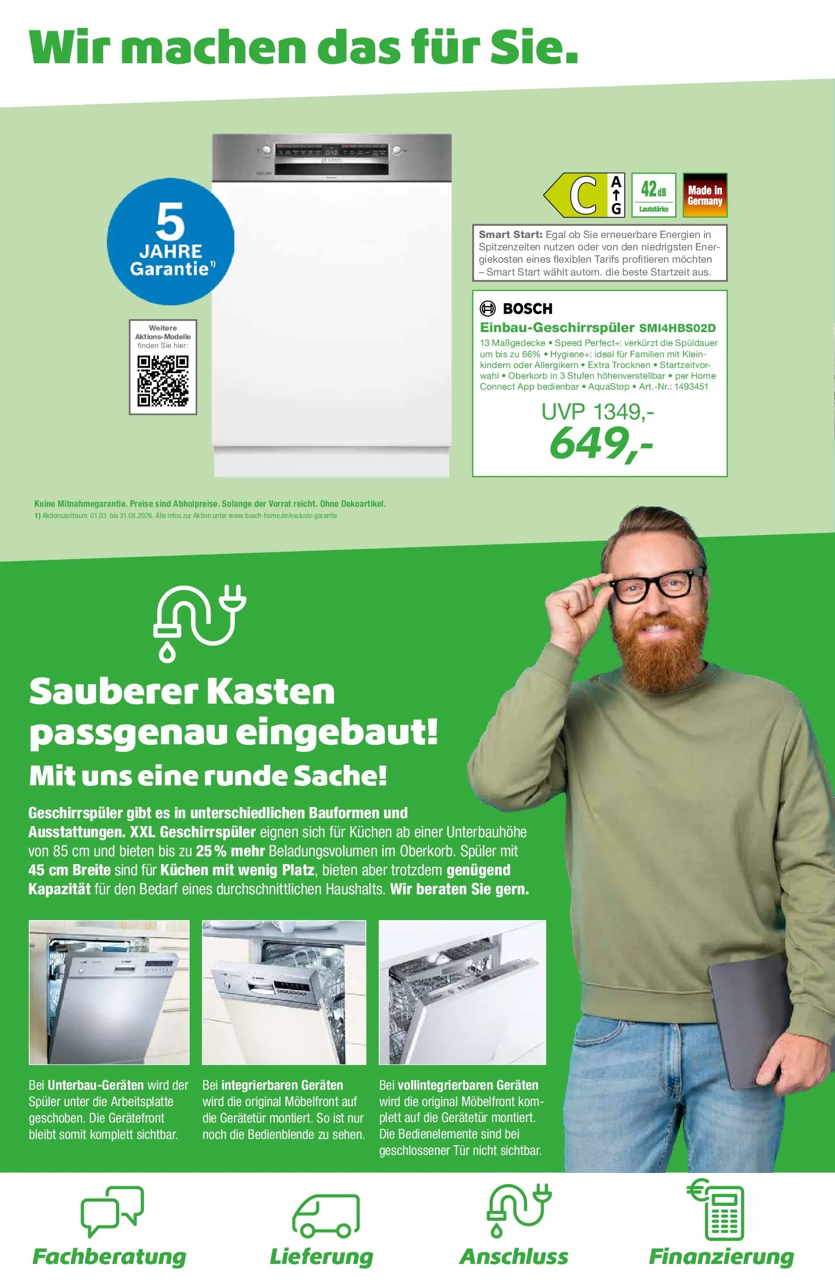 Angebote - EP:ElectronicPartner: Entdecke aktuelle Angebote (ab 23.04.2026) zum Blättern | Seite: 6 | Produkte: Bosch, Geschirrspüler, Tür, Kuchen
