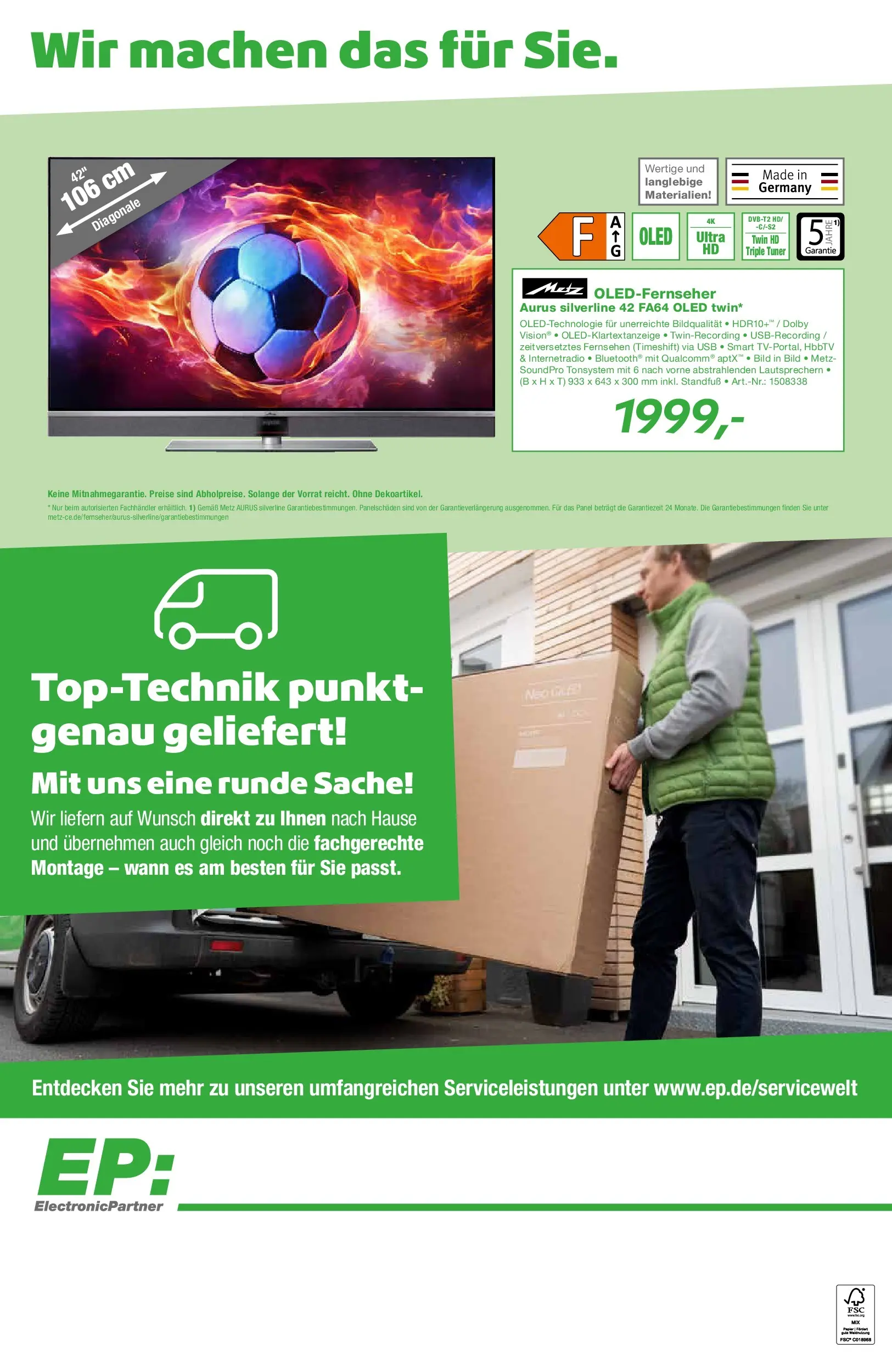 Angebote - EP:ElectronicPartner: Entdecke aktuelle Angebote (ab 23.04.2026) zum Blättern | Seite: 12 | Produkte: USB, Fernsehen