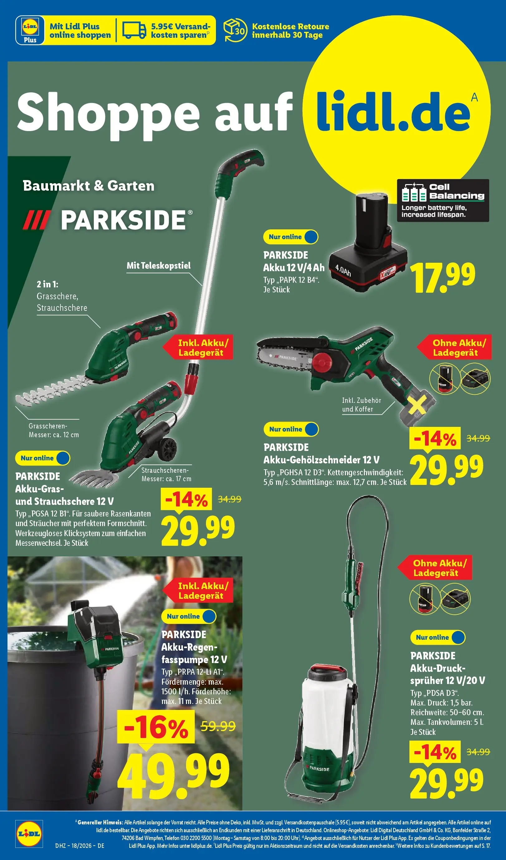 Lidl Prospekt Bergisch Gladbach (ab 27.04.2026) zum Blättern » Angebote | Seite: 6 | Produkte: Bad, Koffer, Ladegerät, Telefon