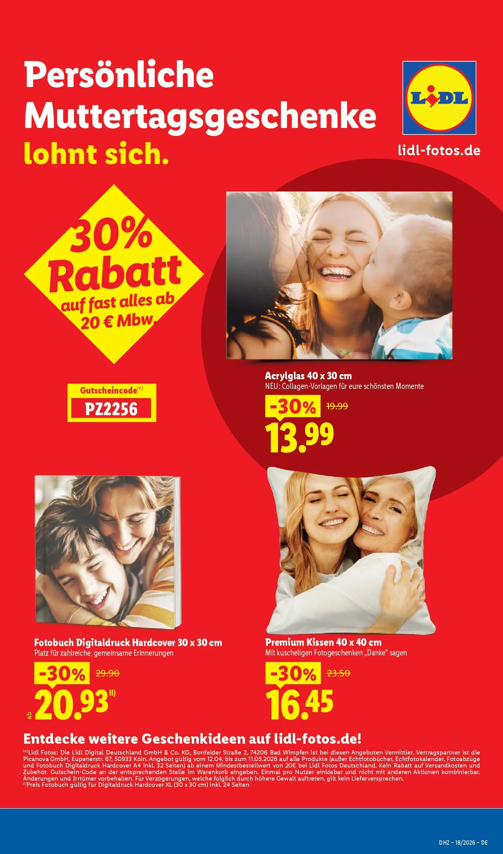 Lidl Prospekt Bergisch Gladbach (ab 27.04.2026) zum Blättern » Angebote | Seite: 21 | Produkte: Kissen, Bad