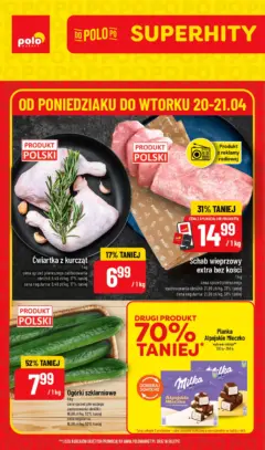 Pogląd oferty "POLOmarket gazetka - Super Hity" - ważna od 20.04.2026