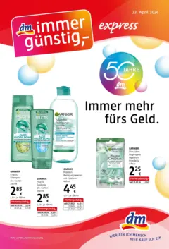 dm drogerie markt - dm: Journal Express ab 22.04.2026 gültig
