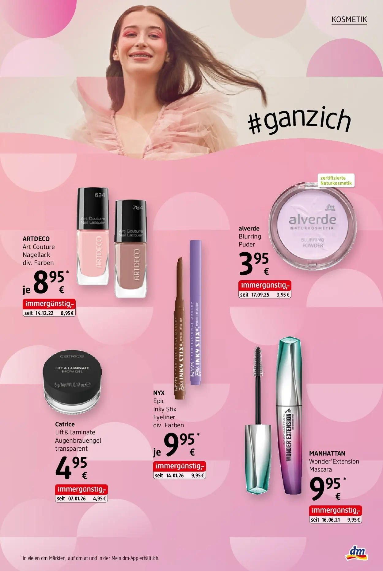 dm drogerie markt Journal Mai 2026 von 01.05.2026 - Aktuelle Angebote | Seite: 9 | Produkte: Puder, Eyeliner, Nagellack