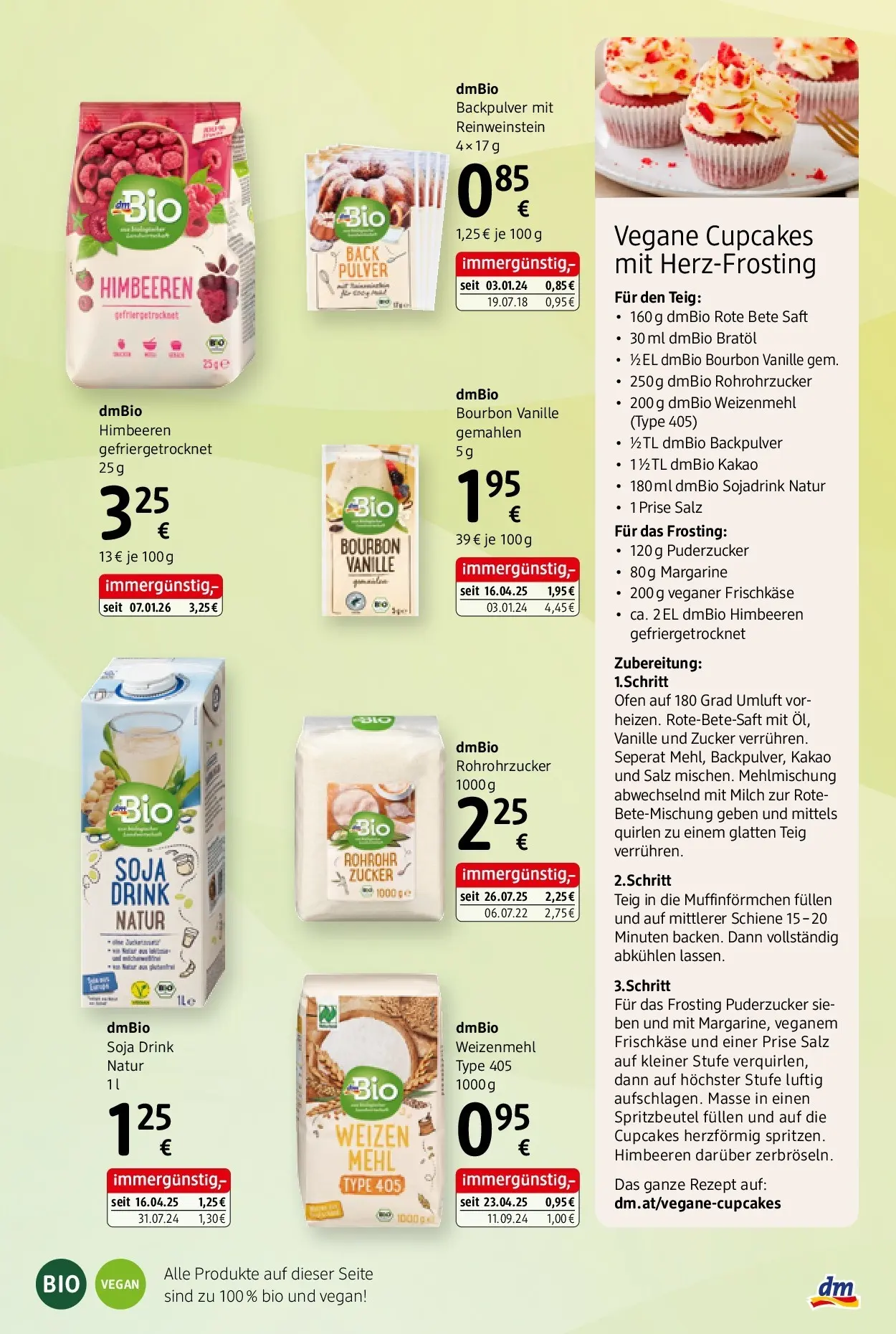 dm drogerie markt Journal Mai 2026 von 01.05.2026 - Aktuelle Angebote | Seite: 15 | Produkte: Zucker, Milch, Saft, Bourbon
