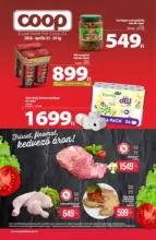 Coop: Coop region&aacute;lis sz&oacute;r&oacute;lap &aacute;prilis 4. h&eacute;t - &Eacute;szak-Kelet - 2026.04.29 napig