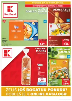 Kaufland Zagreb-Barutanski Jarak  - Pregled kataloga iz trgovine Kaufland, vrijedi od 21.04.2026