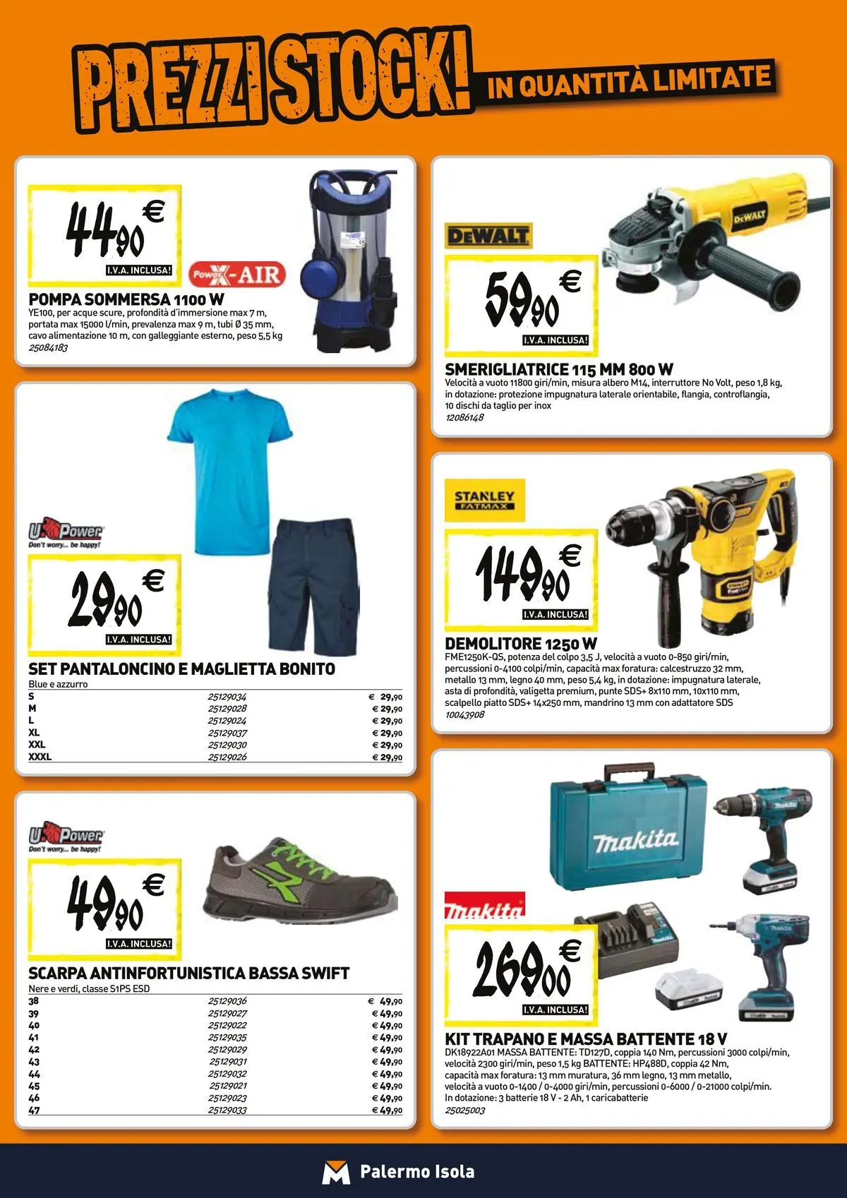 Nuovo TECNOMAT - Straordinari prezzi stock! dal 23/04/2026 > offerte anteprima 🛍️ | Pagina: 18 | Prodotti: Maglietta, Cavo, Adattatore, Smerigliatrice
