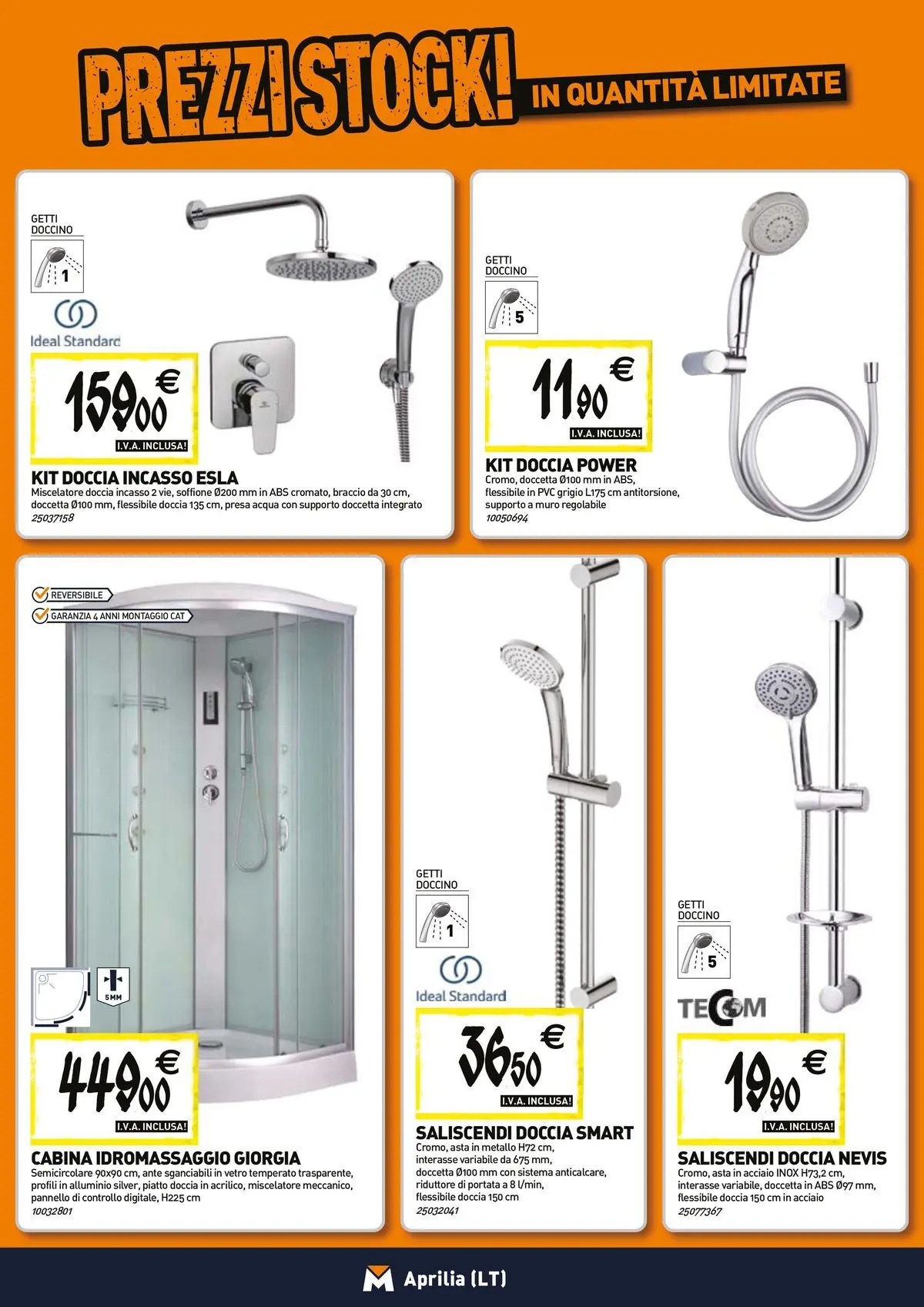 Nuovo TECNOMAT - Straordinari prezzi stock! dal 23/04/2026 > offerte anteprima 🛍️ | Pagina: 3 | Prodotti: Tè, Acqua, Piatto, Presa