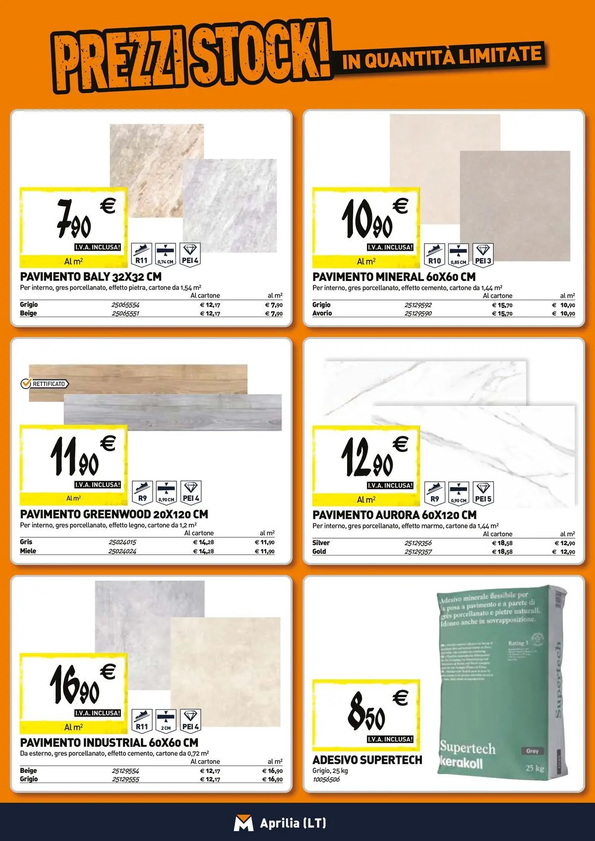 Nuovo TECNOMAT - Straordinari prezzi stock! dal 23/04/2026 > offerte anteprima 🛍️ | Pagina: 11 | Prodotti: Pavimento, Miele