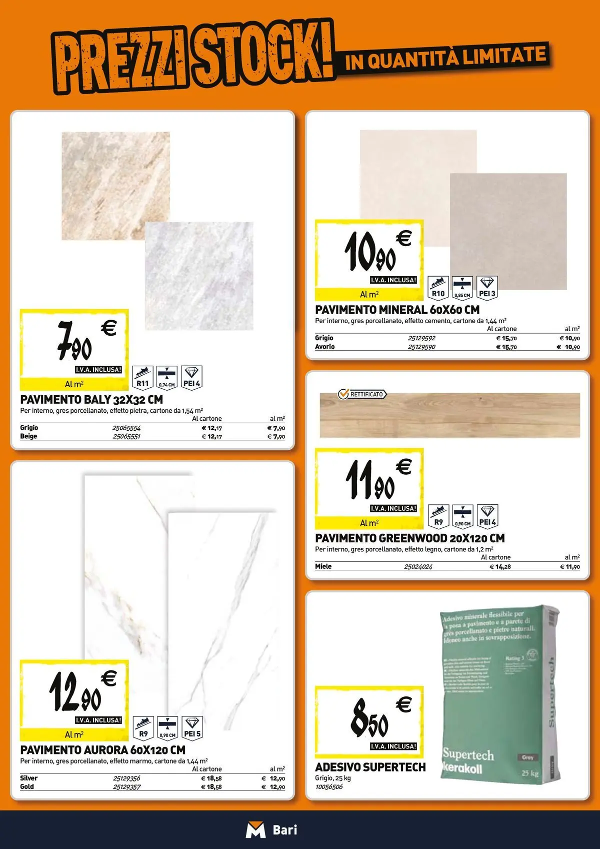Nuovo TECNOMAT - Straordinari prezzi stock! dal 23/04/2026 > offerte anteprima 🛍️ | Pagina: 11 | Prodotti: Pavimento, Miele