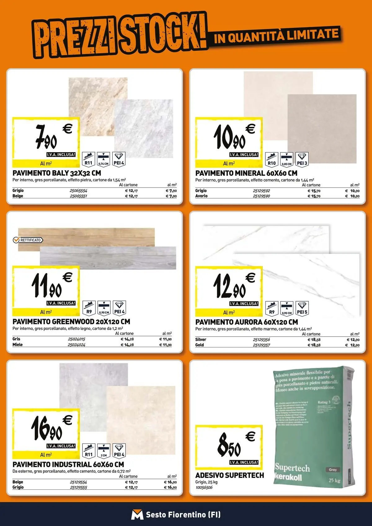 Nuovo TECNOMAT - Straordinari prezzi stock! dal 23/04/2026 > offerte anteprima 🛍️ | Pagina: 11 | Prodotti: Pavimento, Miele