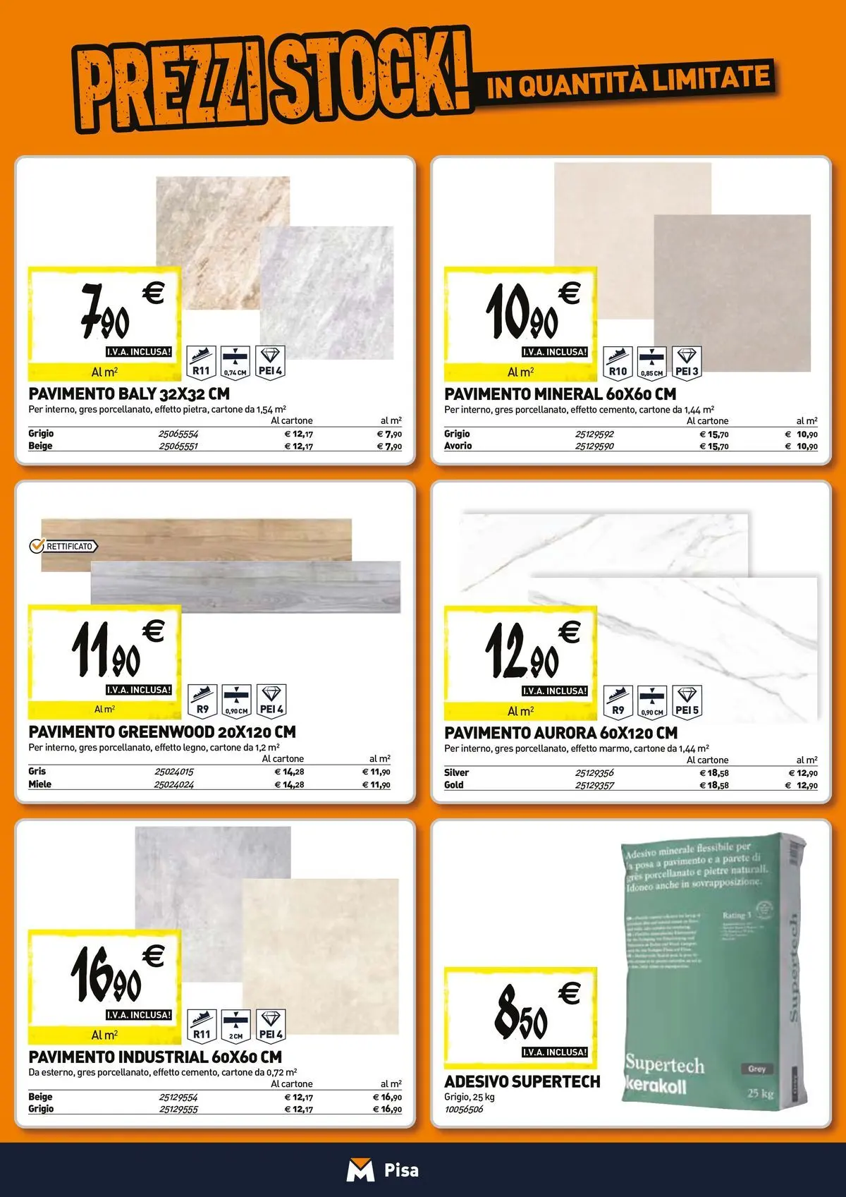 Nuovo TECNOMAT - Straordinari prezzi stock! dal 23/04/2026 > offerte anteprima 🛍️ | Pagina: 11 | Prodotti: Pavimento, Miele