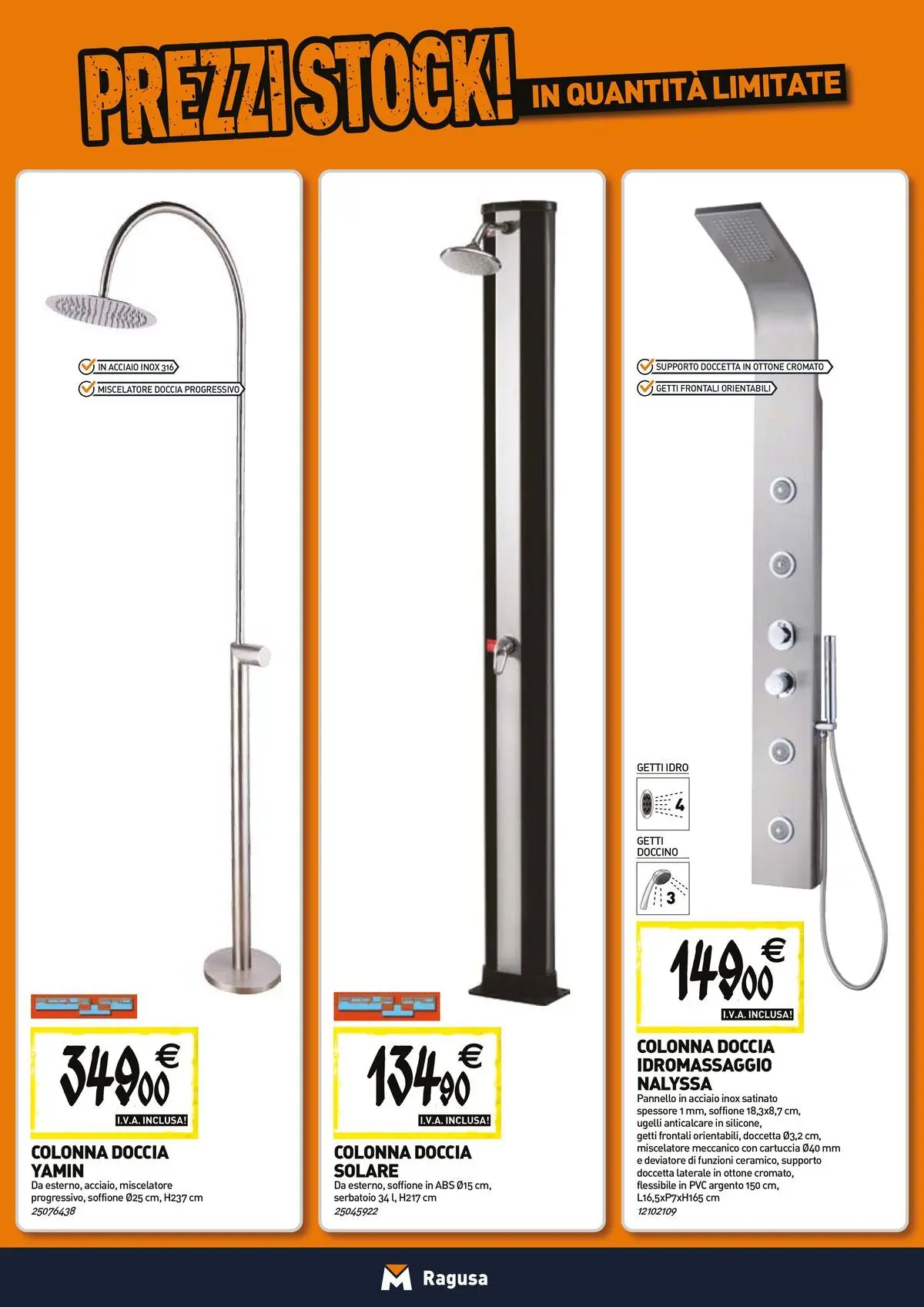 Nuovo TECNOMAT - Straordinari prezzi stock! dal 23/04/2026 > offerte anteprima 🛍️ | Pagina: 4 | Prodotti: Anticalcare, Miscelatore, Doccia
