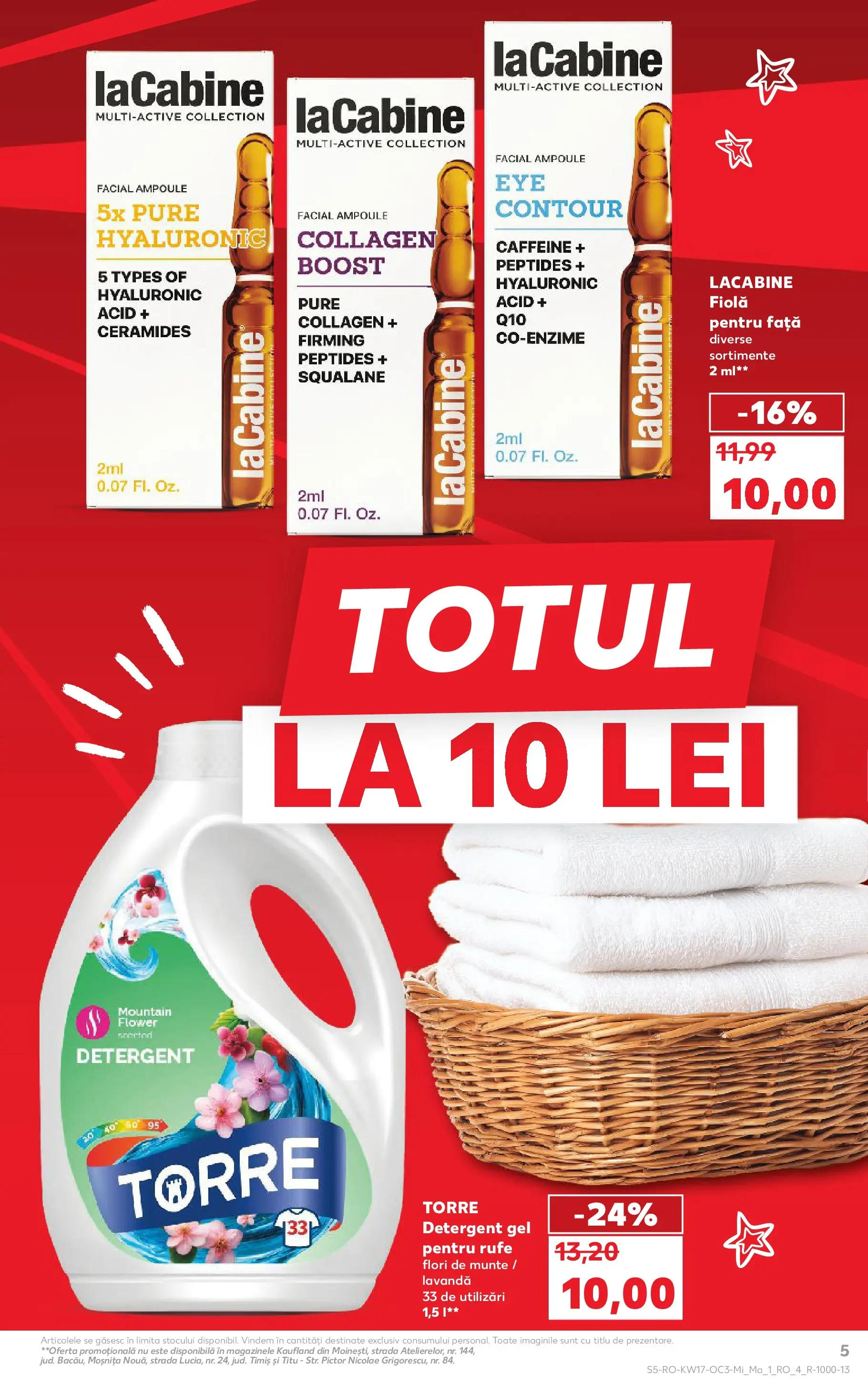Kaufland Viseu de Sus 22.04.2026 - Revista si Oferta | Pagină: 5 | Produse: Detergent
