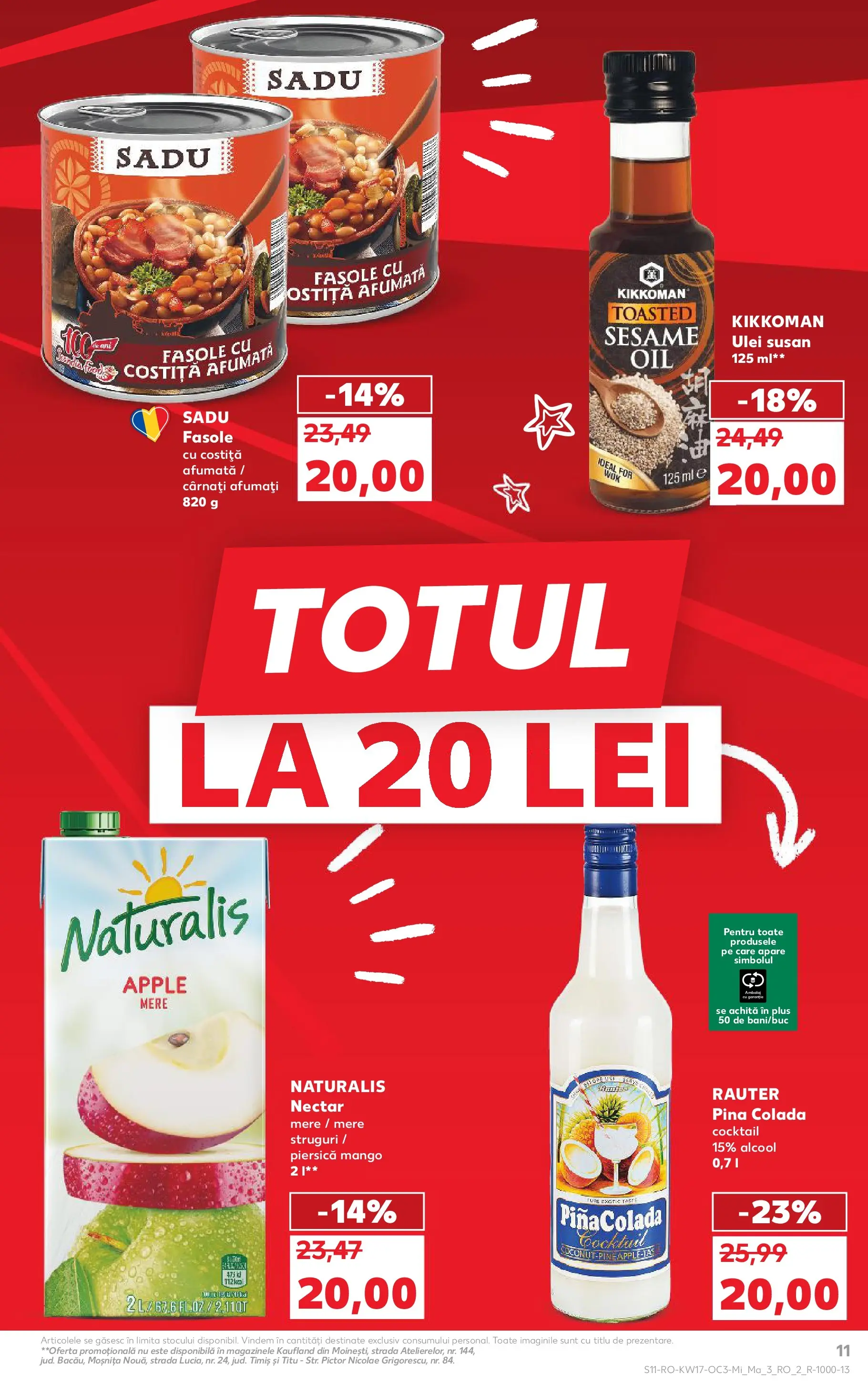 Kaufland Viseu de Sus 22.04.2026 - Revista si Oferta | Pagină: 11 | Produse: Apple, Ulei, Mango, Cârnați