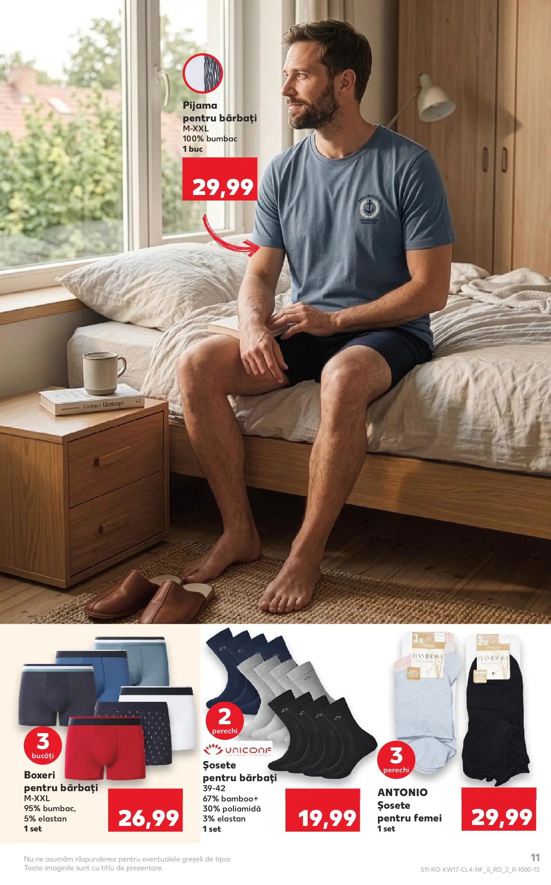 Kaufland Catalog Nonfood 22.04.2026 - Revista si Oferta | Pagină: 11 | Produse: Șosete, Boxeri, Yaşlı Köpek Konservesi