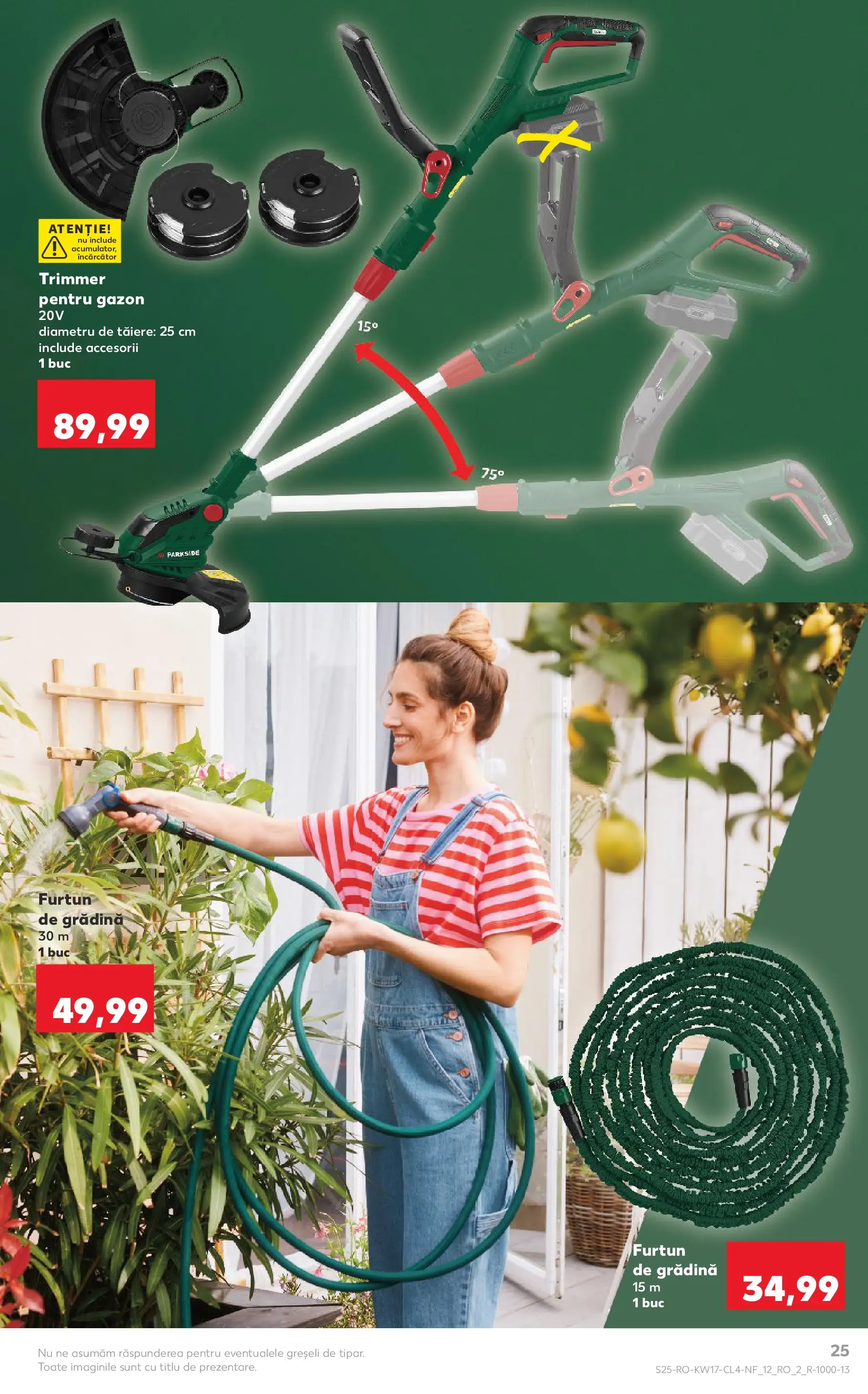 Kaufland Catalog Nonfood 22.04.2026 - Revista si Oferta | Pagină: 25 | Produse: Trimmer, Încărcător