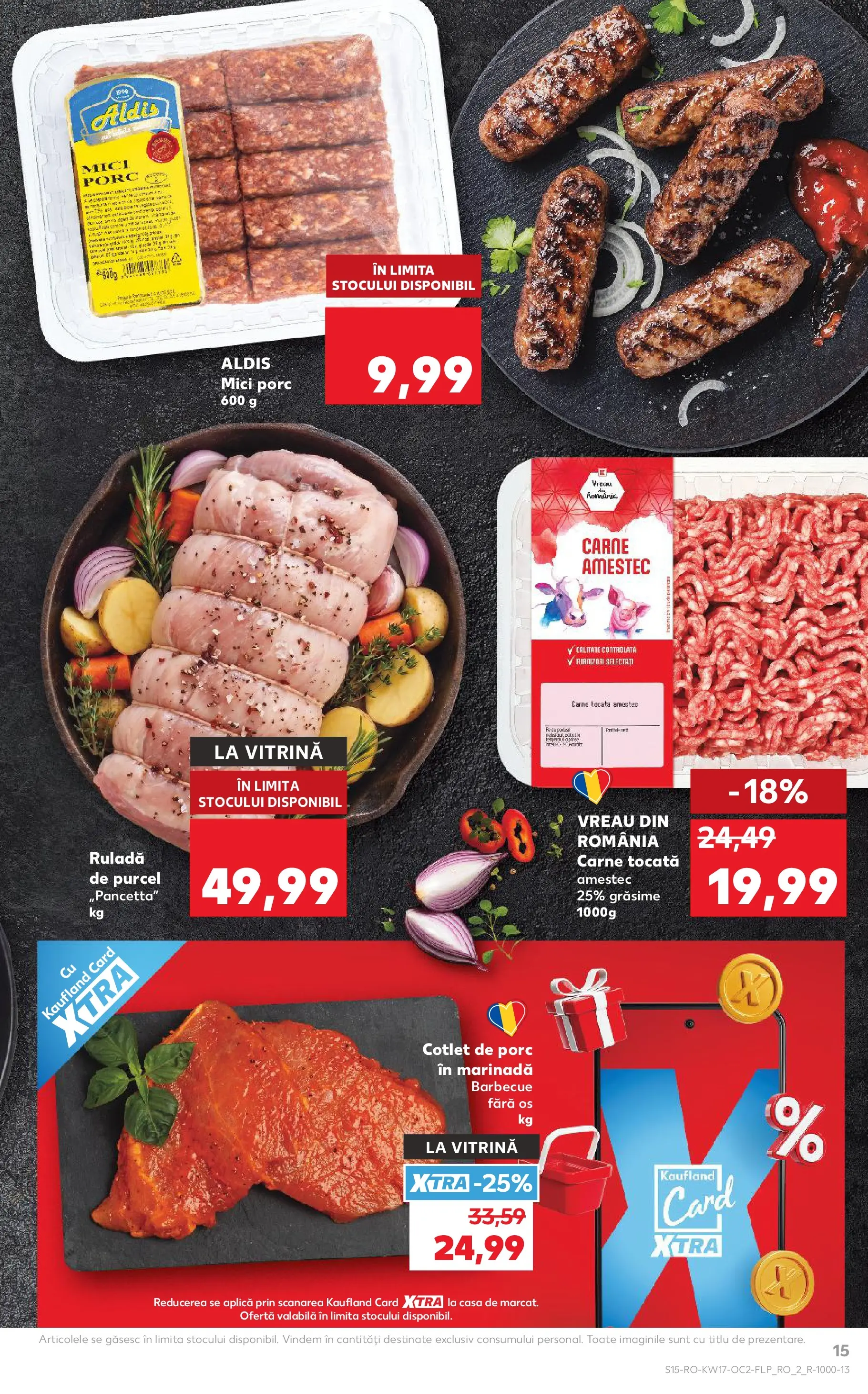 Kaufland Constanța 22.04.2026 - Revista si Oferta | Pagină: 15 | Produse: Lait de coco, Vitrină, Mici, Carne tocată