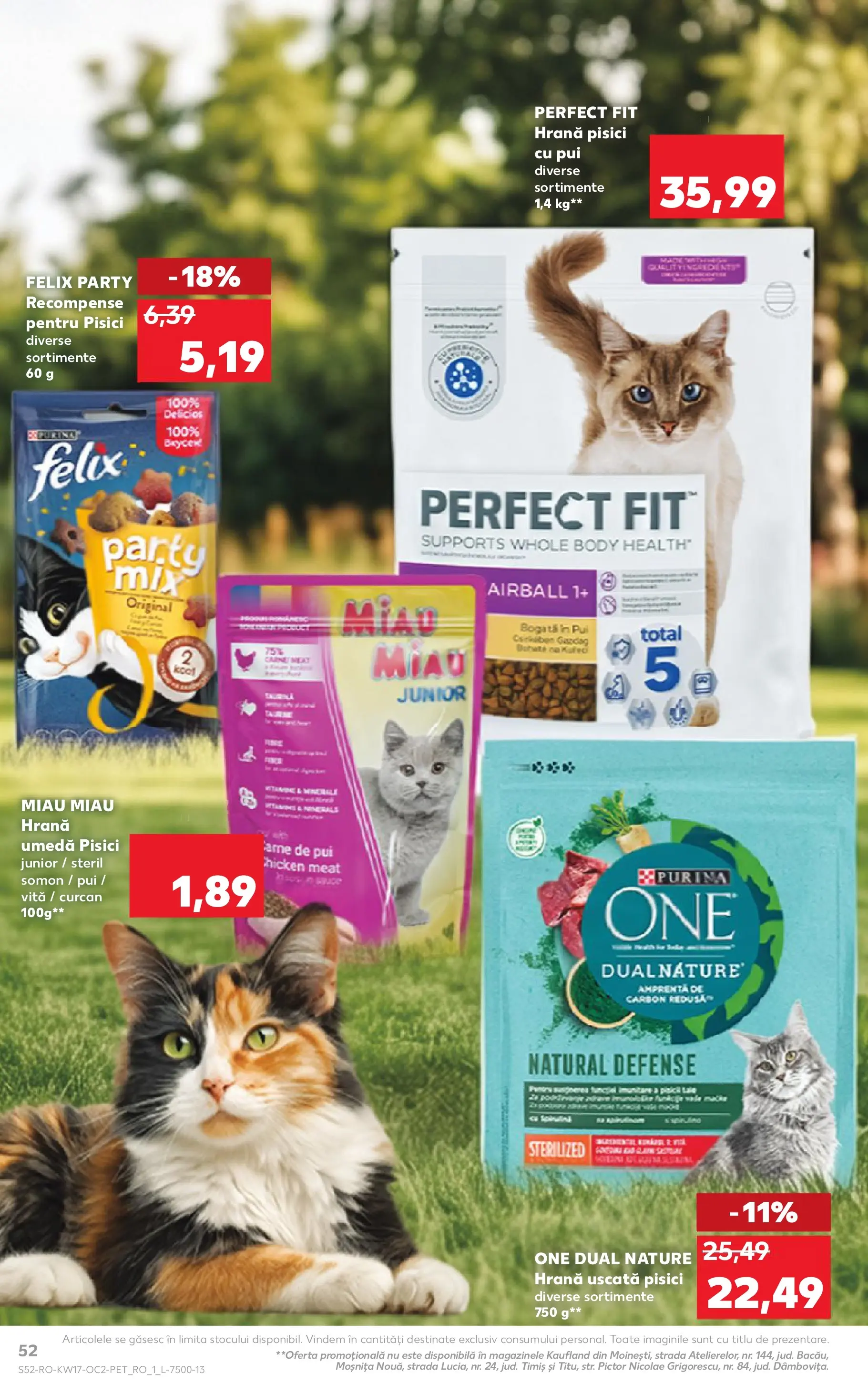 Kaufland Viseu de Sus 22.04.2026 - Revista si Oferta | Pagină: 52 | Produse: Body, Hacıyatmaz Kedi Oyuncağı