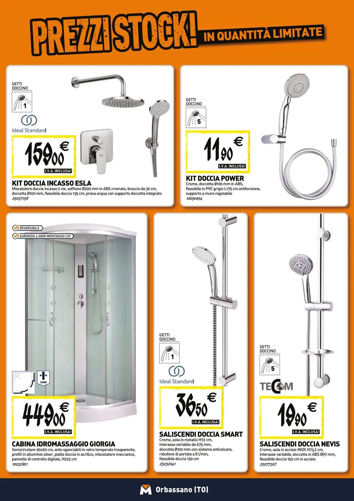 Nuovo TECNOMAT - Straordinari prezzi stock! dal 23/04/2026 > offerte anteprima 🛍️ | Pagina: 3 | Prodotti: Acqua, Piatto, Presa, Doccia