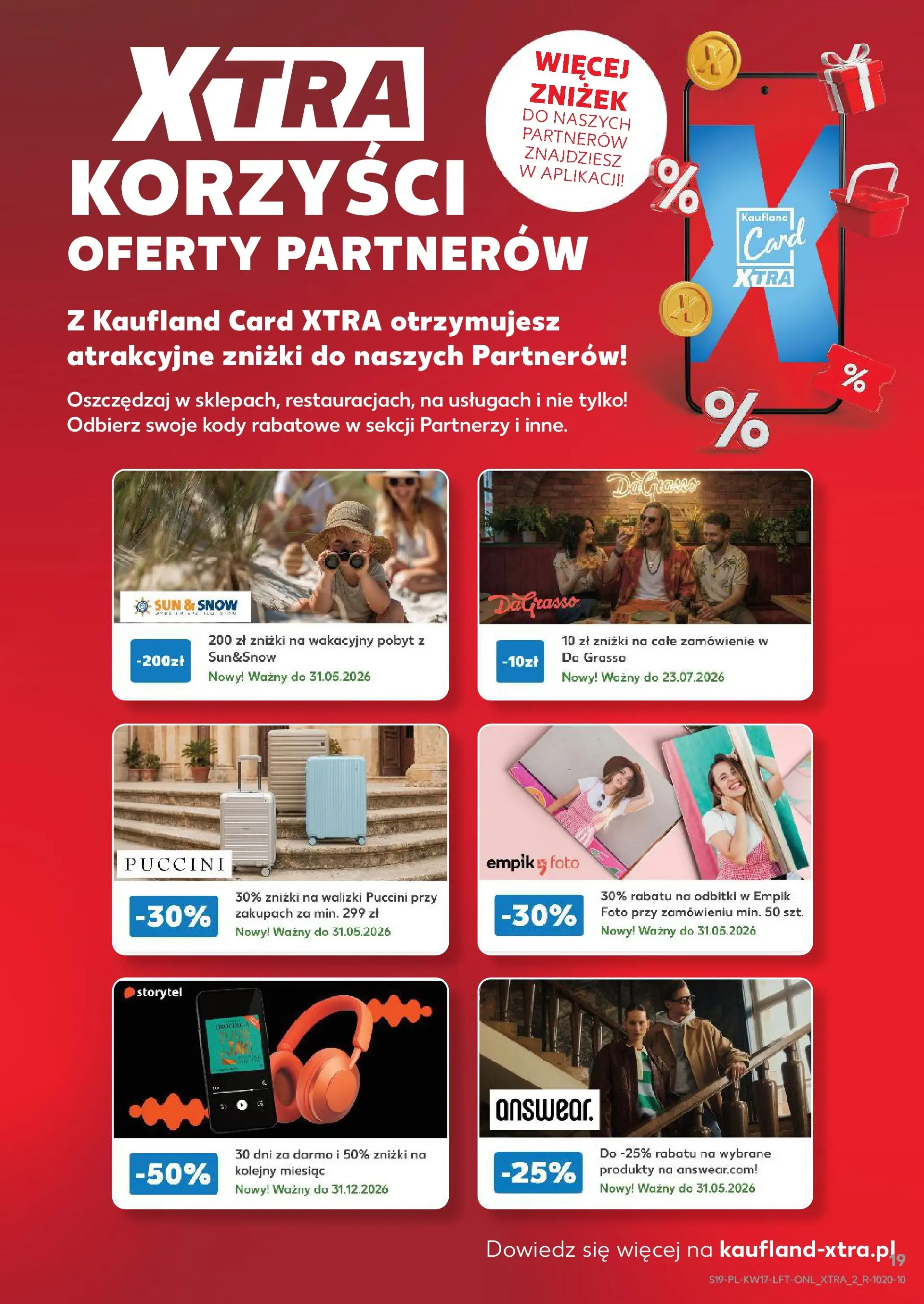 Kaufland gazetka od 23.04.2026 - od jutra PDF | Strona: 19 | Produkty: Walizki