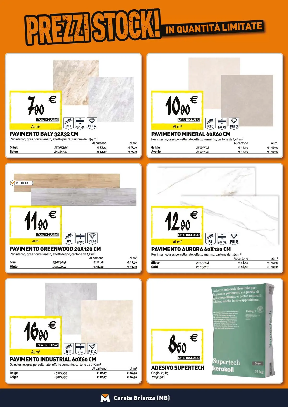 Nuovo TECNOMAT - Straordinari prezzi stock! dal 23/04/2026 > offerte anteprima 🛍️ | Pagina: 11 | Prodotti: Pavimento, Miele