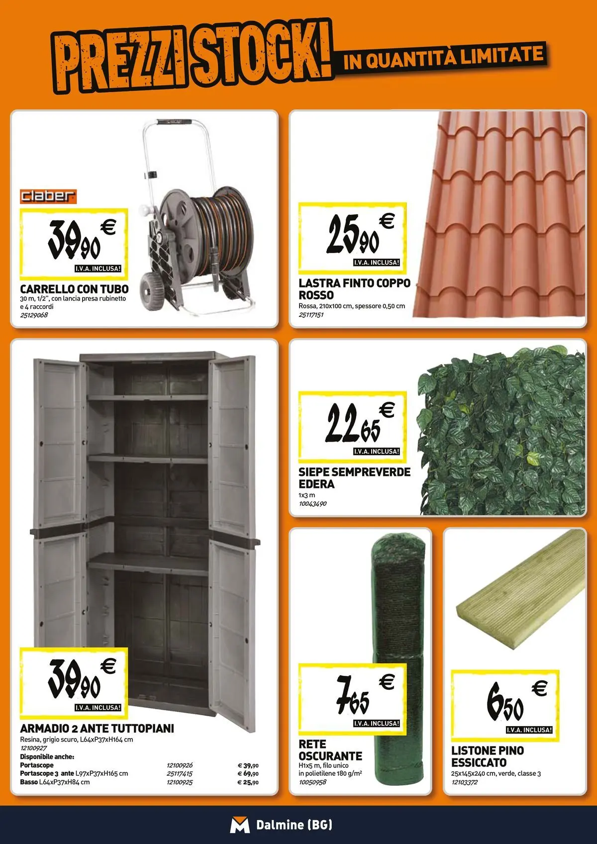 Nuovo TECNOMAT - Straordinari prezzi stock! dal 23/04/2026 > offerte anteprima 🛍️ | Pagina: 16 | Prodotti: Tubo, Carrello, Armadio, Presa