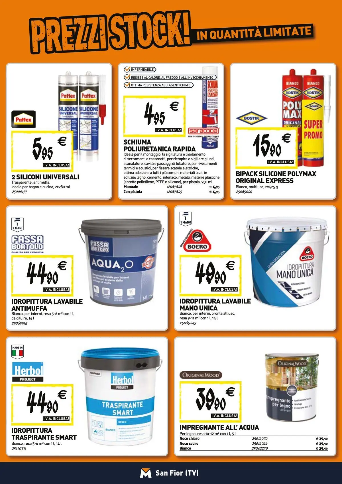 Nuovo TECNOMAT - Straordinari prezzi stock! dal 23/04/2026 > offerte anteprima 🛍️ | Pagina: 12 | Prodotti: Acqua, TV, Silicone, Bagno