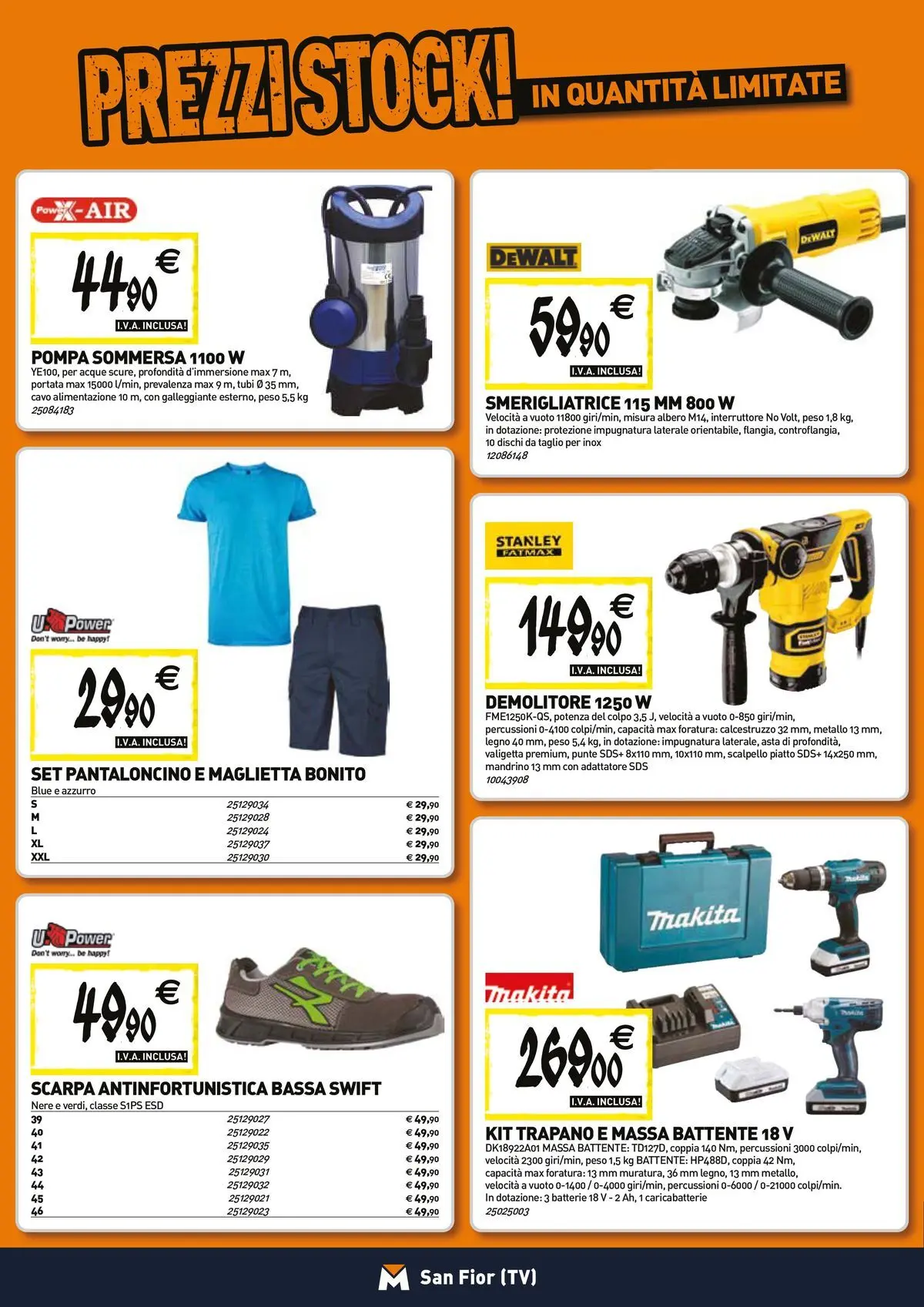 Nuovo TECNOMAT - Straordinari prezzi stock! dal 23/04/2026 > offerte anteprima 🛍️ | Pagina: 18 | Prodotti: TV, Trapano, Valigetta, Caricabatterie