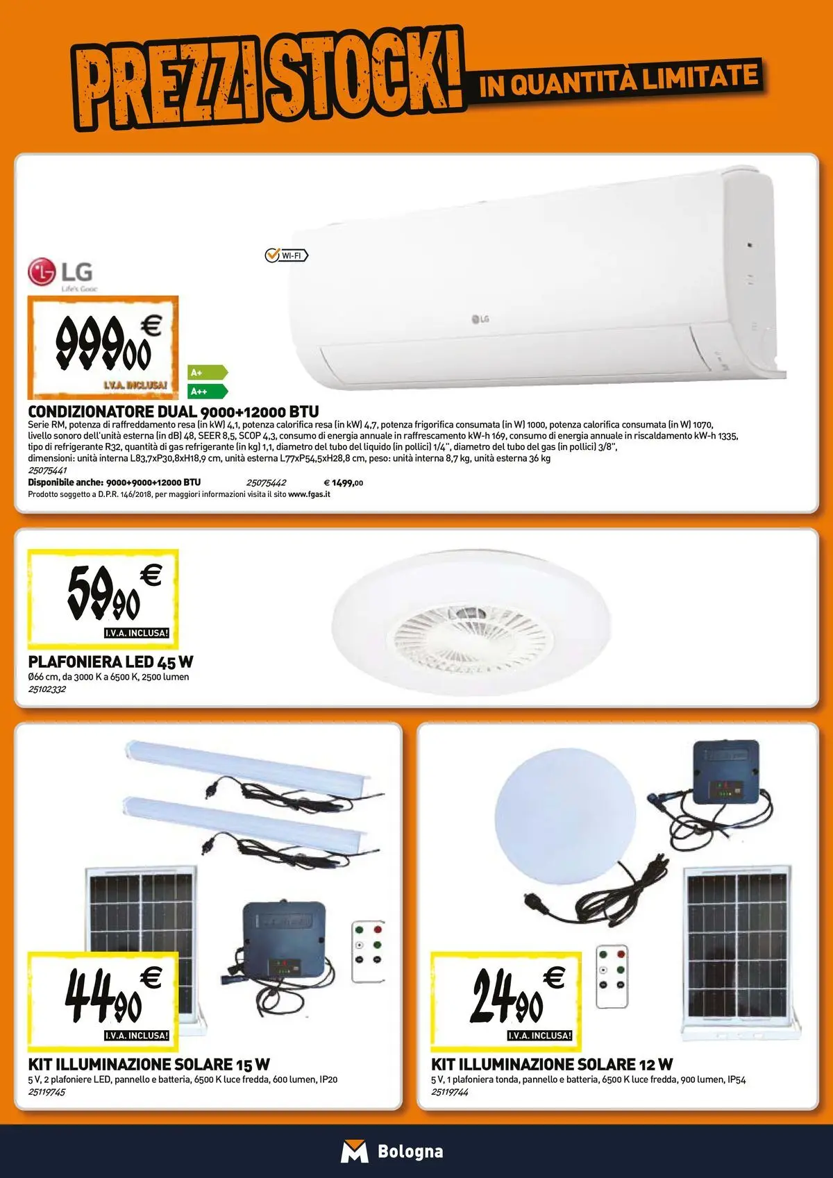 Nuovo TECNOMAT - Straordinari prezzi stock! dal 23/04/2026 > offerte anteprima 🛍️ | Pagina: 13 | Prodotti: Tubo, Condizionatore