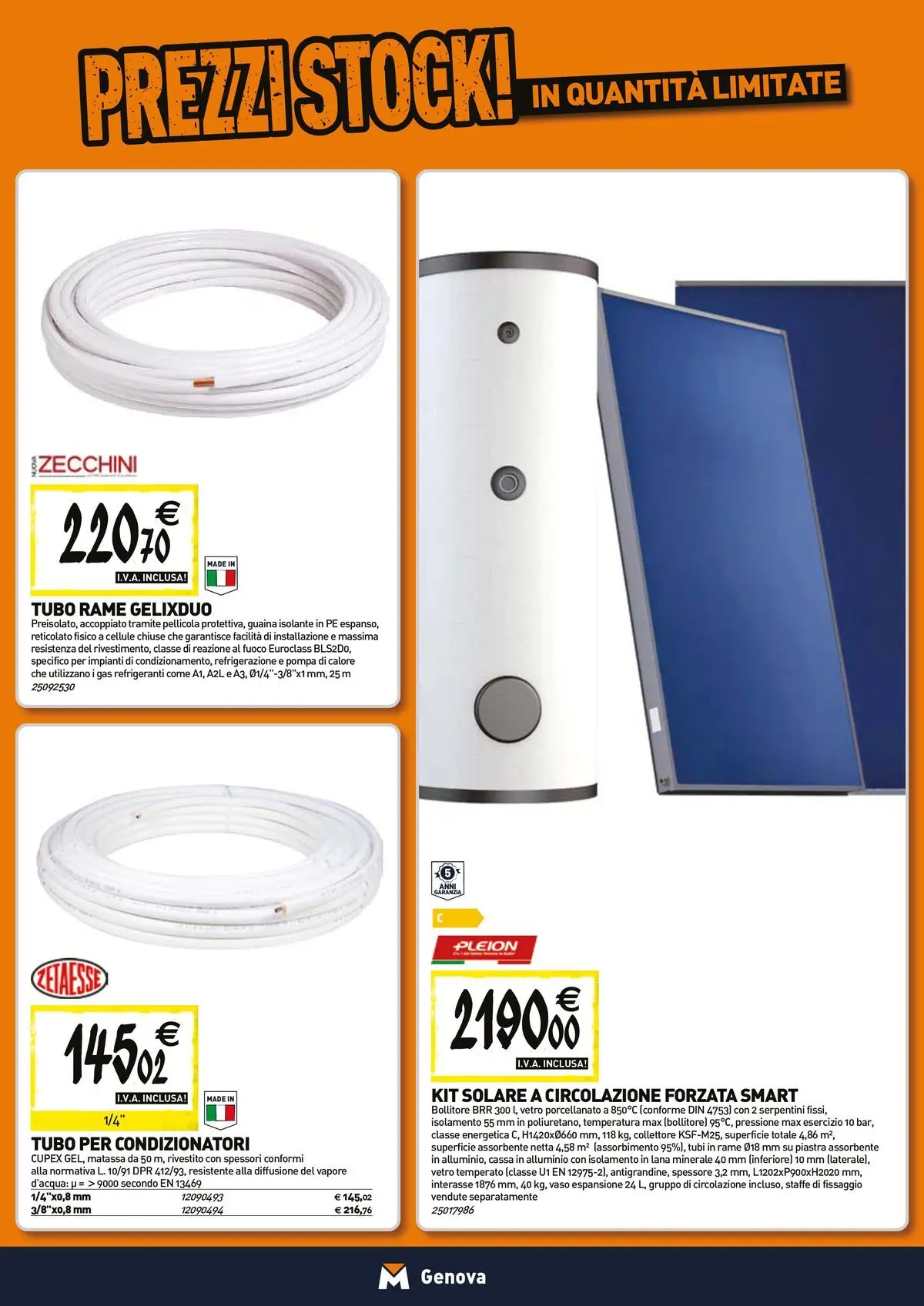 Nuovo TECNOMAT - Straordinari prezzi stock! dal 23/04/2026 > offerte anteprima 🛍️ | Pagina: 7 | Prodotti: Tubo, Alluminio, Bollitore, Vaso