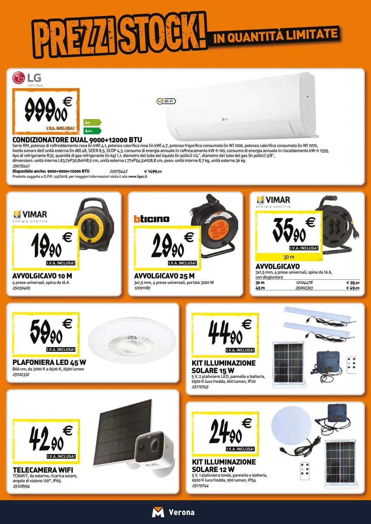 Nuovo TECNOMAT - Straordinari prezzi stock! dal 23/04/2026 > offerte anteprima 🛍️ | Pagina: 13 | Prodotti: Tubo, Condizionatore