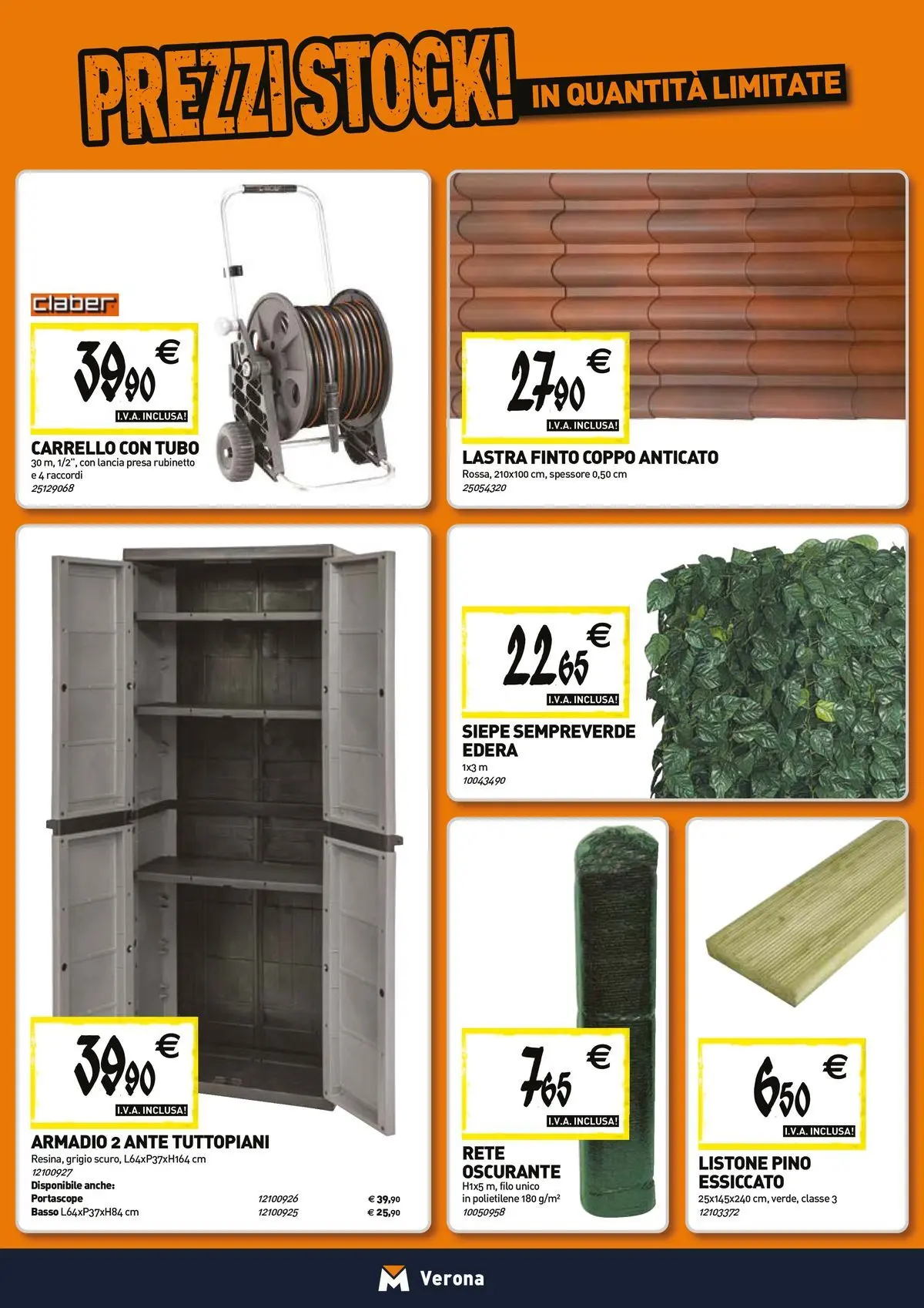 Nuovo TECNOMAT - Straordinari prezzi stock! dal 23/04/2026 > offerte anteprima 🛍️ | Pagina: 16 | Prodotti: Tubo, Carrello, Armadio, Presa