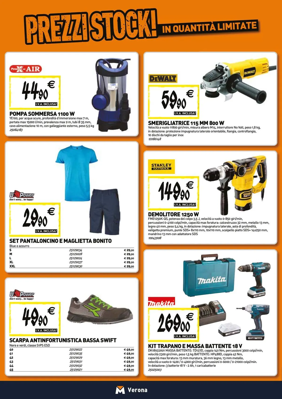 Nuovo TECNOMAT - Straordinari prezzi stock! dal 23/04/2026 > offerte anteprima 🛍️ | Pagina: 18 | Prodotti: Trapano, Adattatore, Valigetta, Caricabatterie